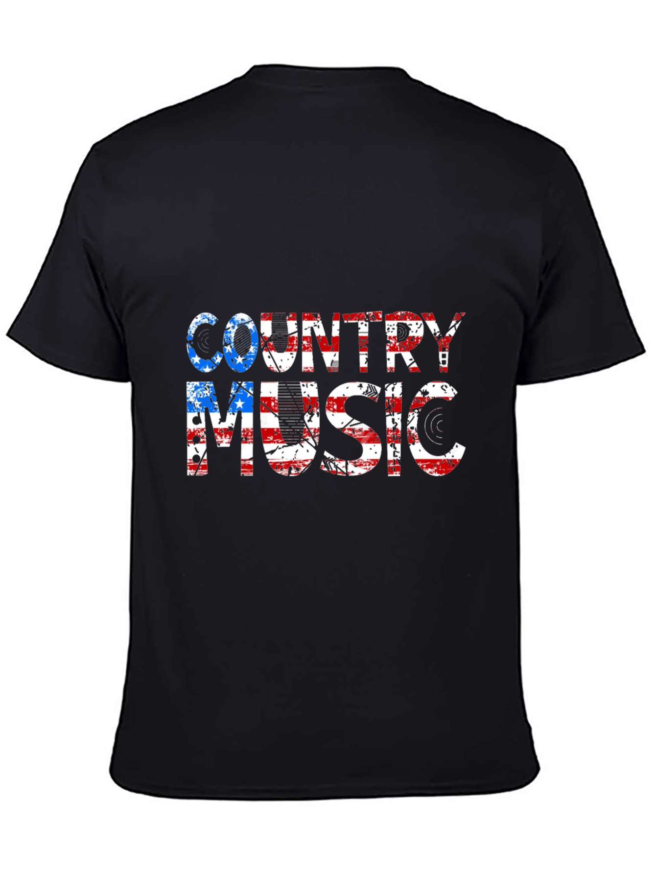 Country Music American Flag T-Shirt