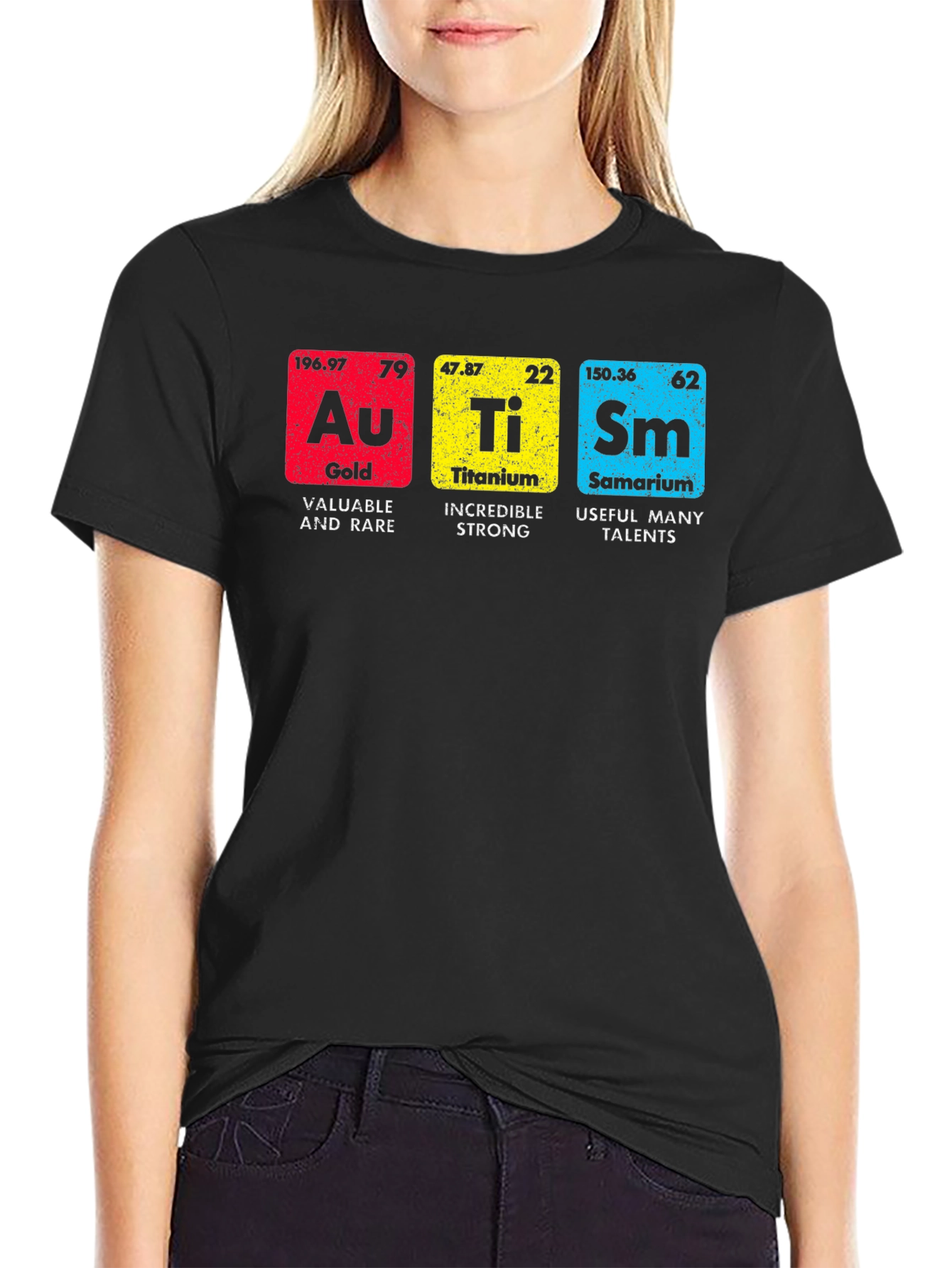 Periodic Table Autism Awareness T-Shirt