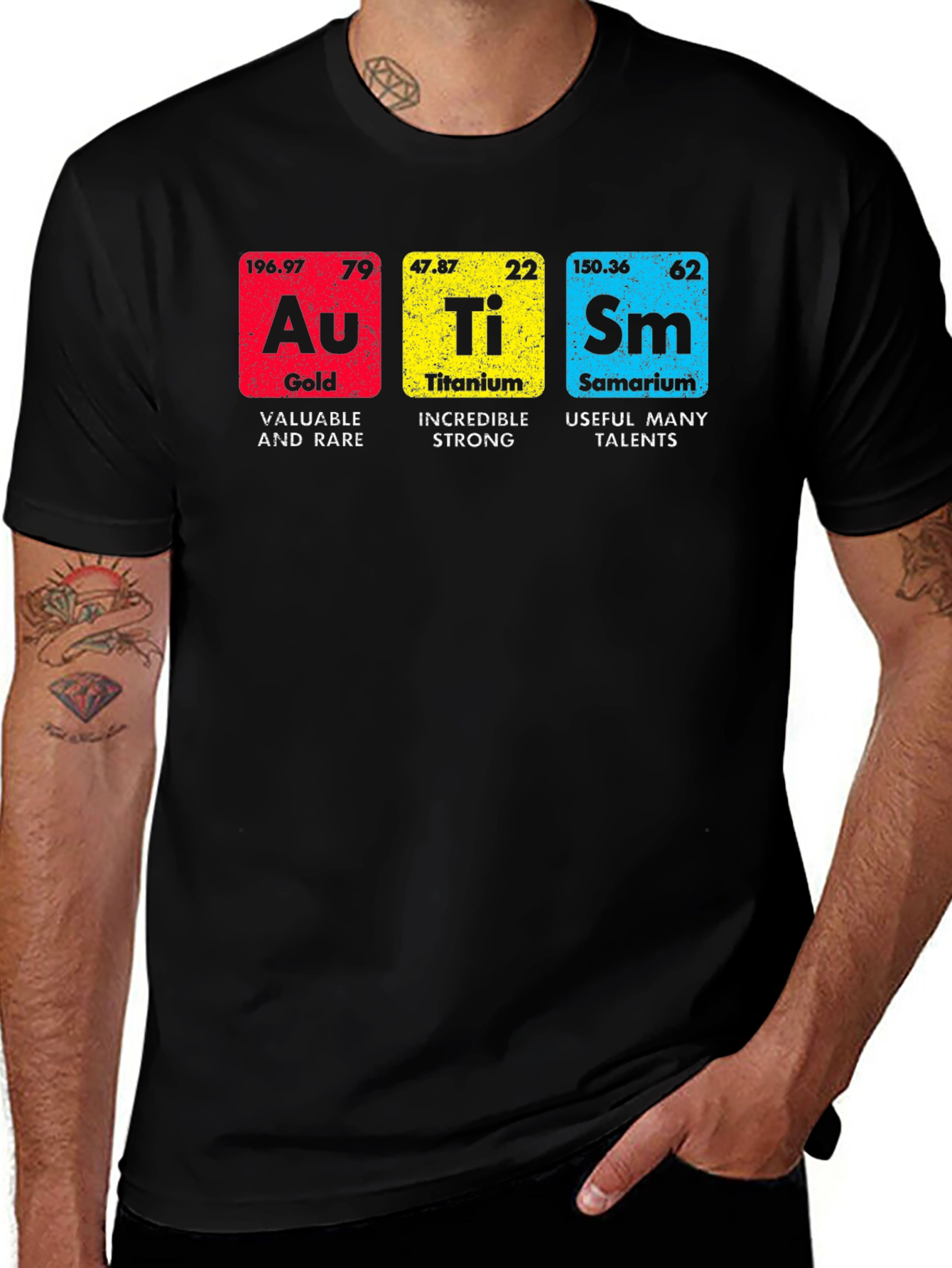 Periodic Table Autism Awareness T-Shirt