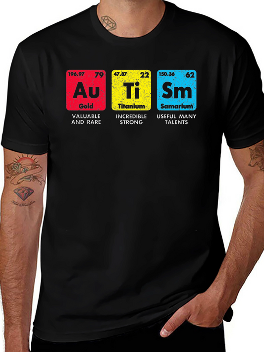 Periodic Table Autism Awareness T-Shirt