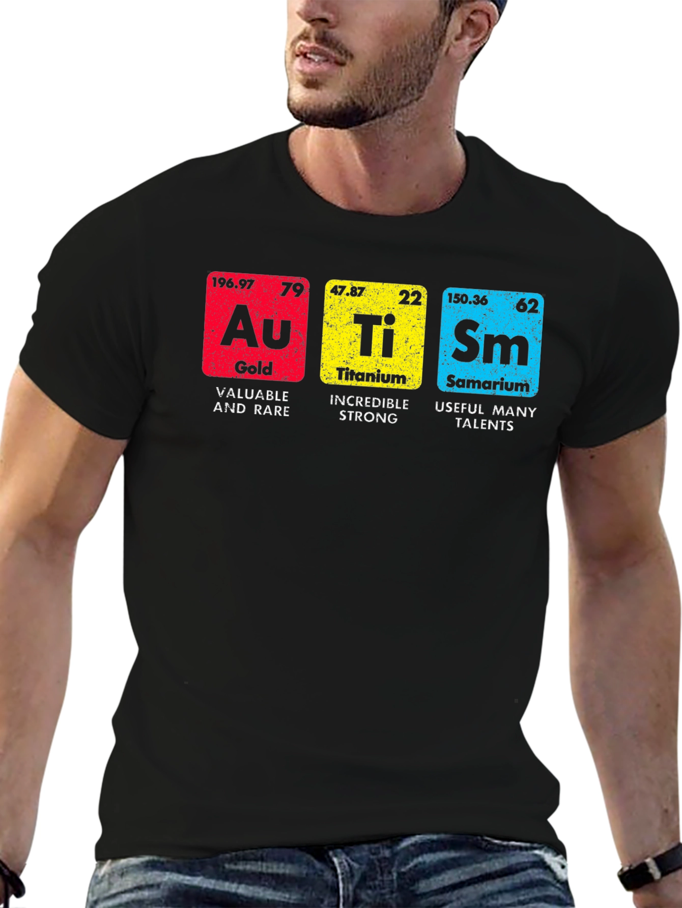 Periodic Table Autism Awareness T-Shirt