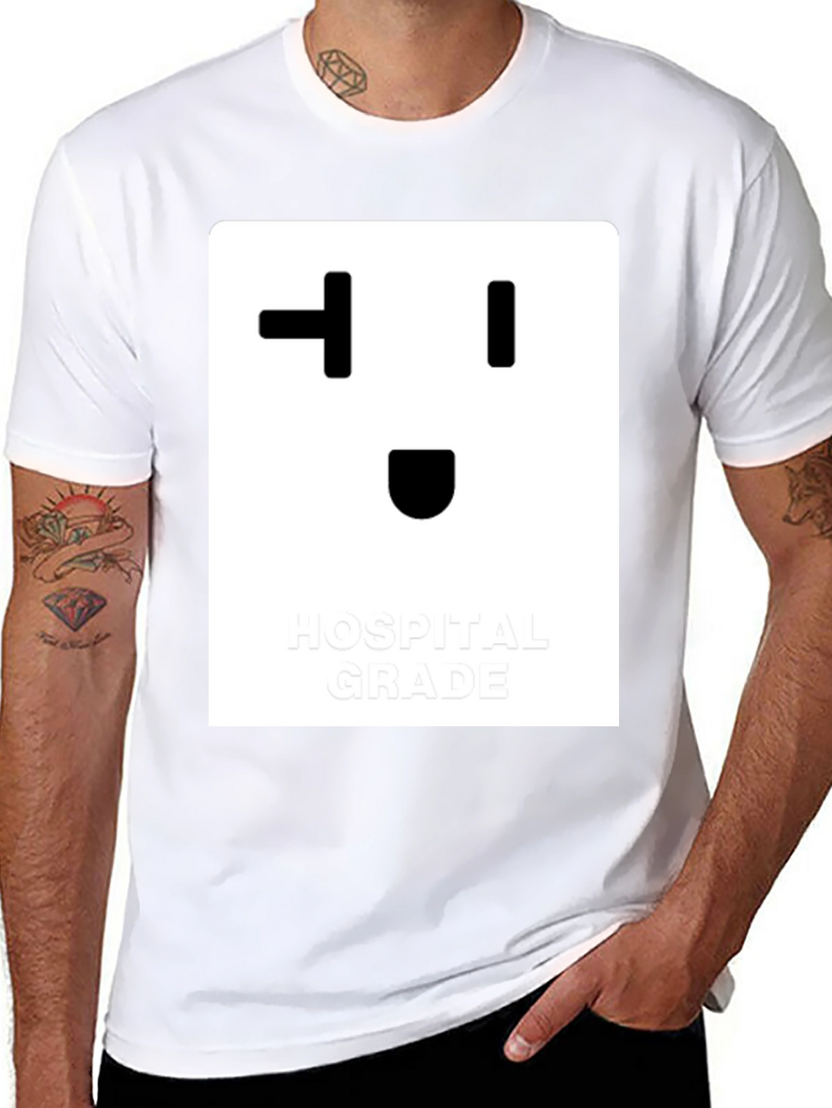 Hospital Grade Outlet Funny T-Shirt - Black