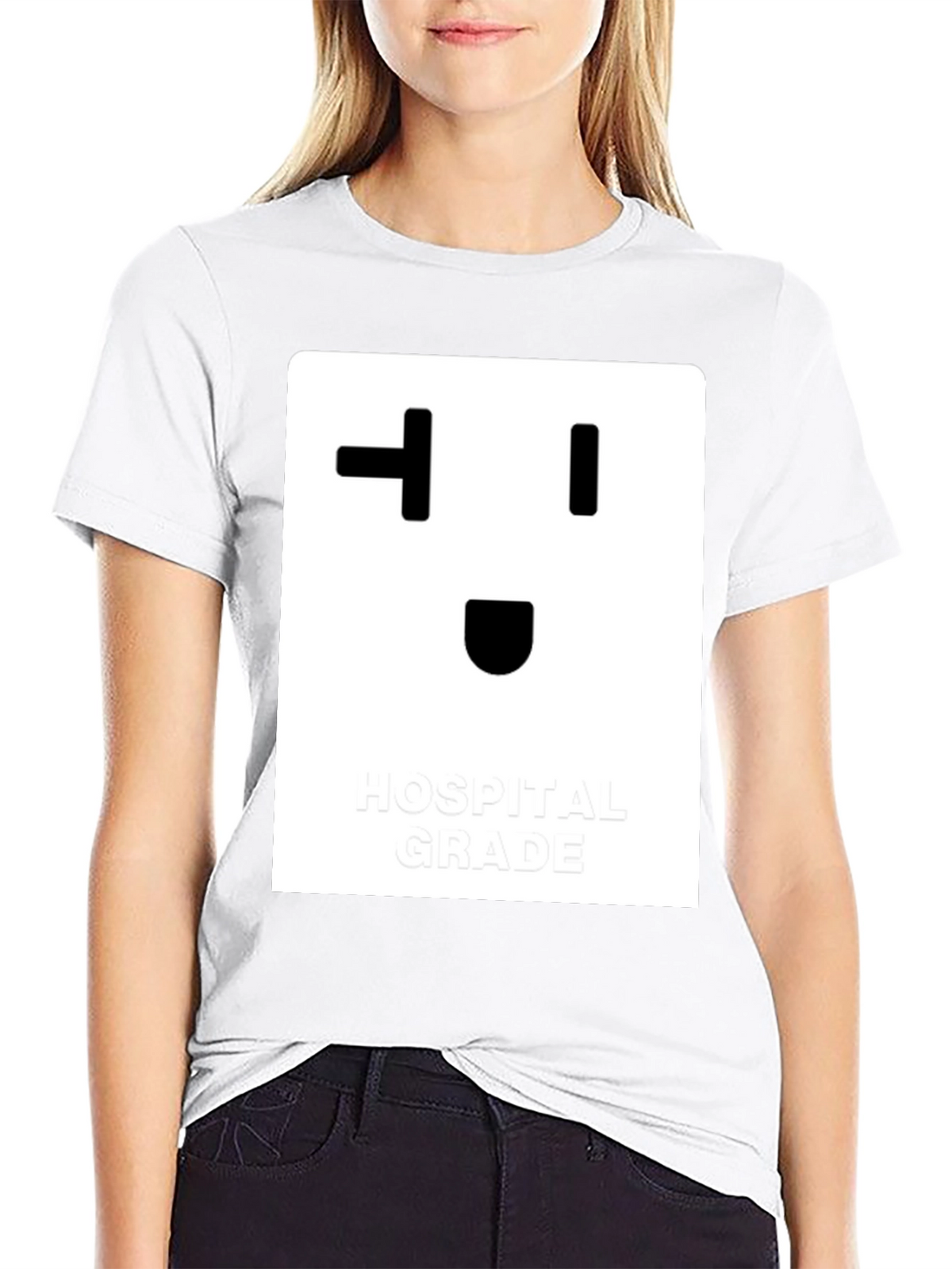 Hospital Grade Outlet Funny T-Shirt - Black