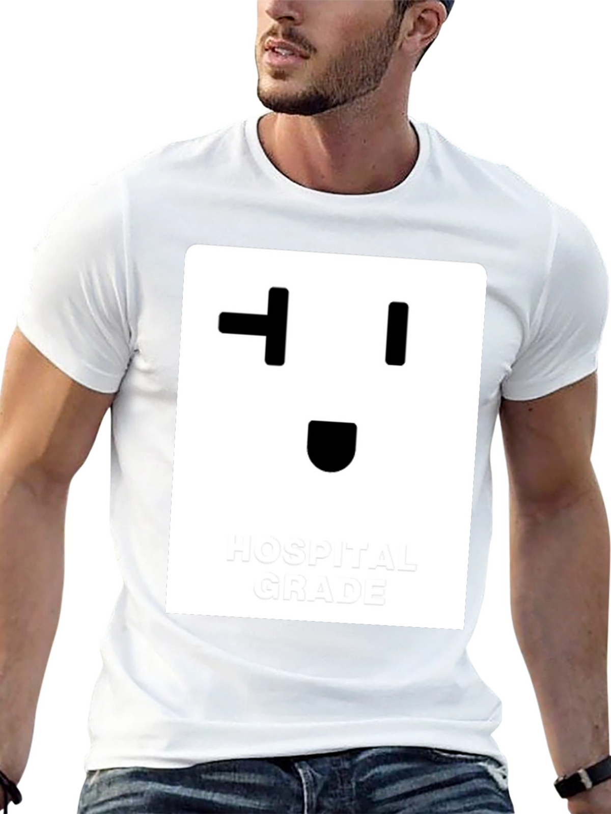 Hospital Grade Outlet Funny T-Shirt - Black
