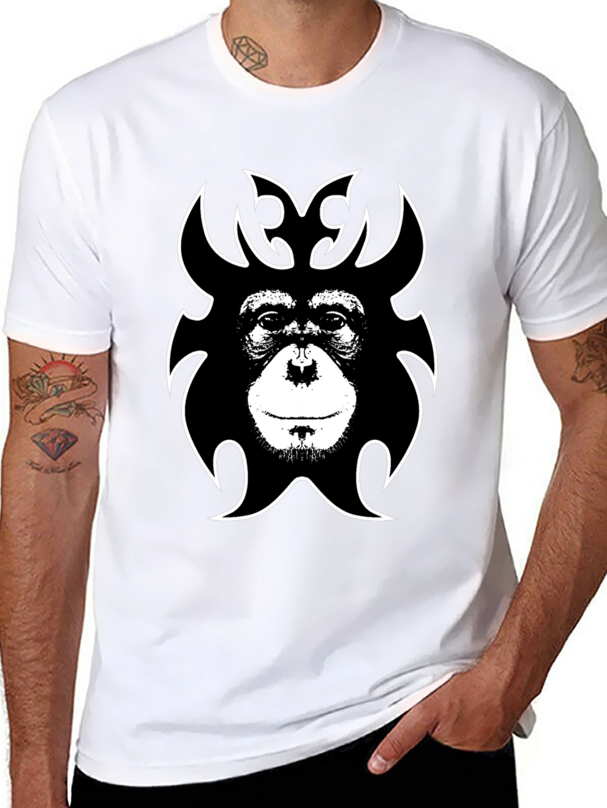 Orangutan Tribal Art T-Shirt