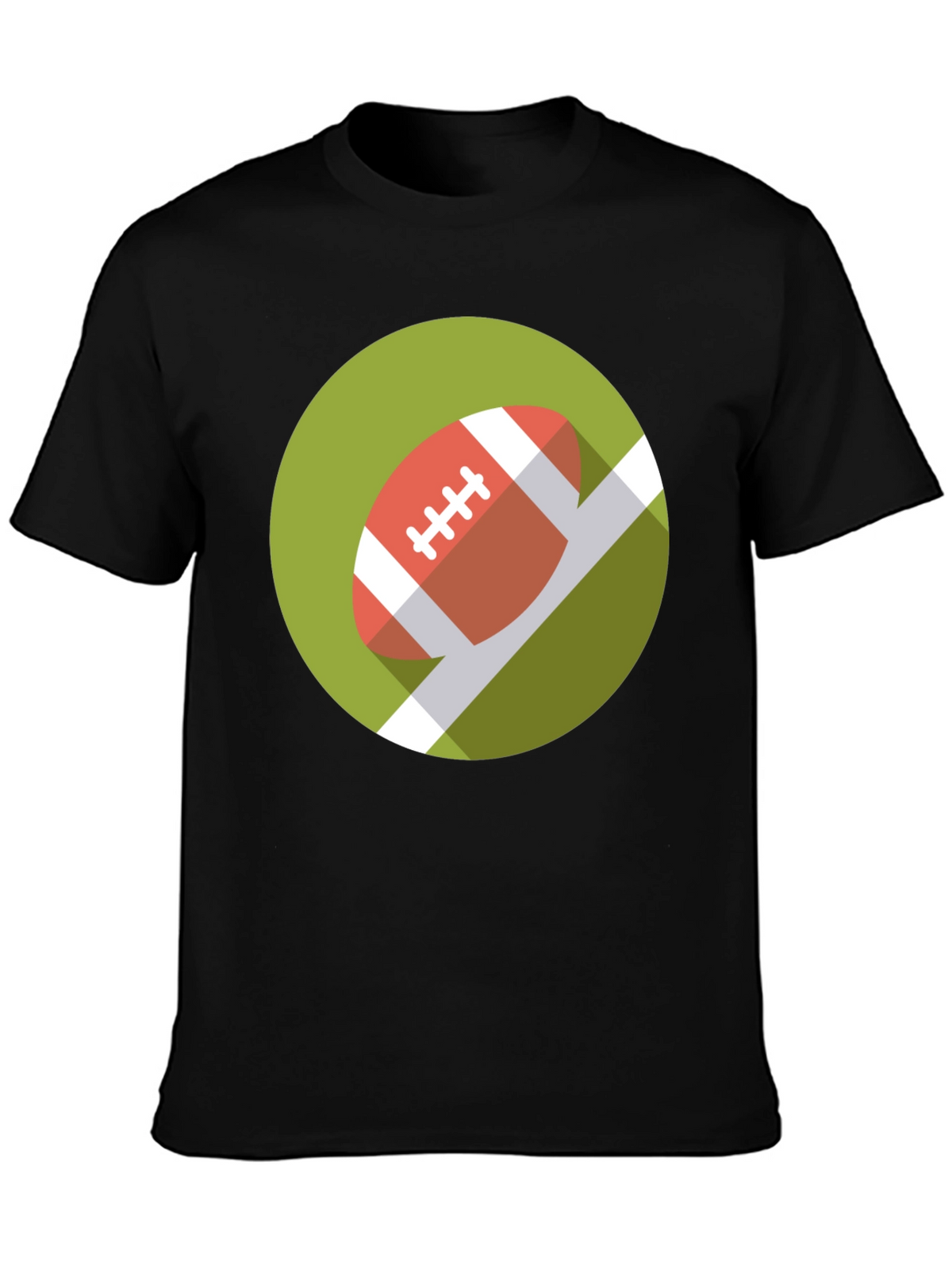 Football Graphic Tee - Sporty Casual Wear