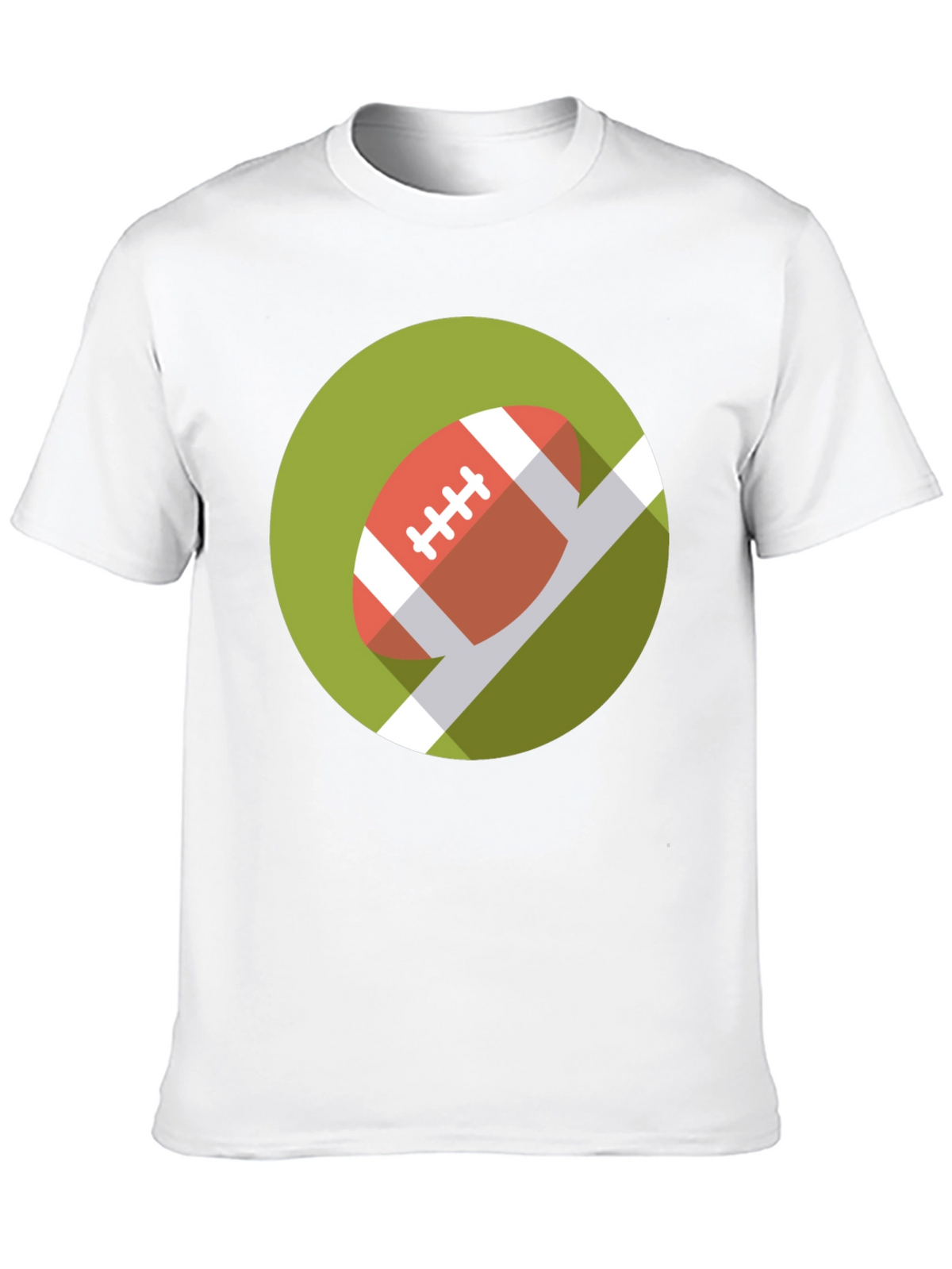 Football Graphic Tee - Sporty Casual Wear