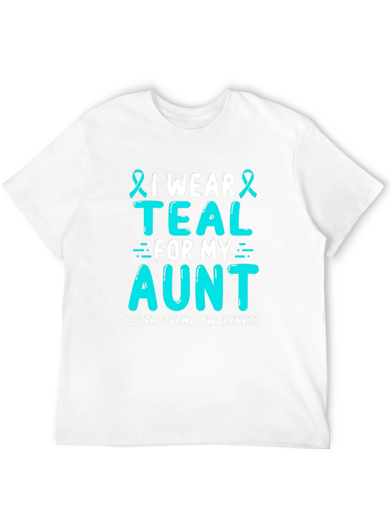 I Wear Teal For My Aunt T-Shirt