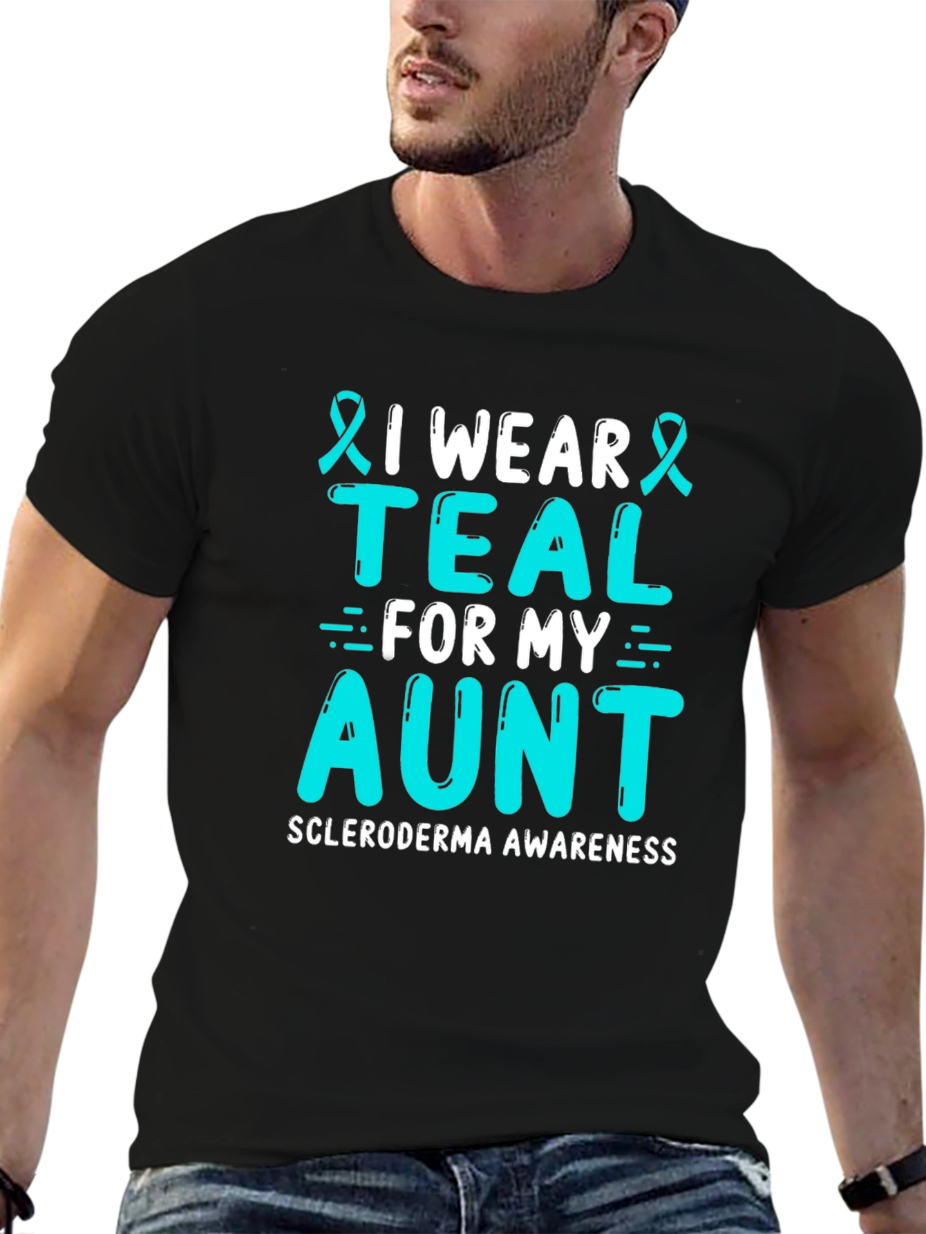 I Wear Teal For My Aunt T-Shirt