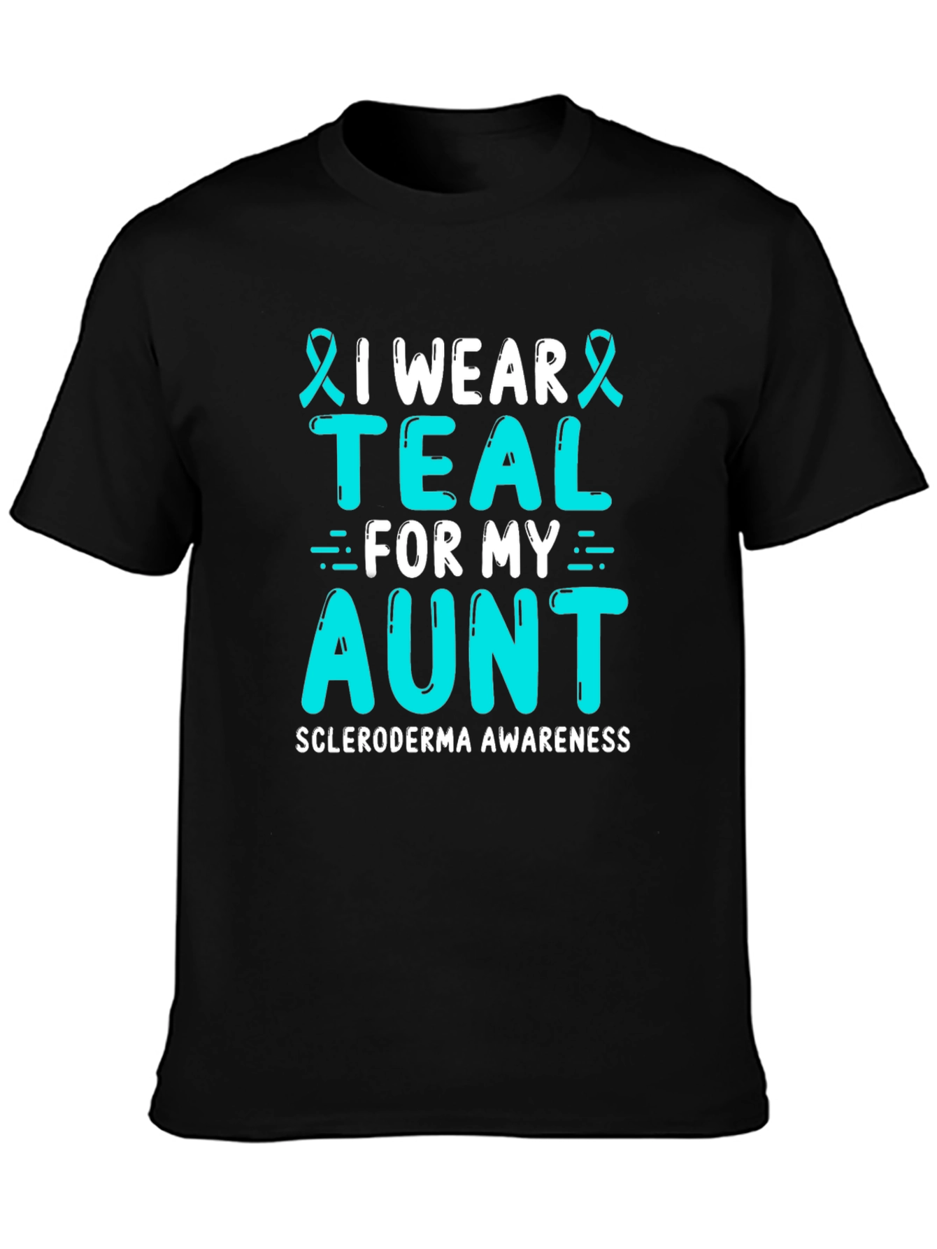 I Wear Teal For My Aunt T-Shirt