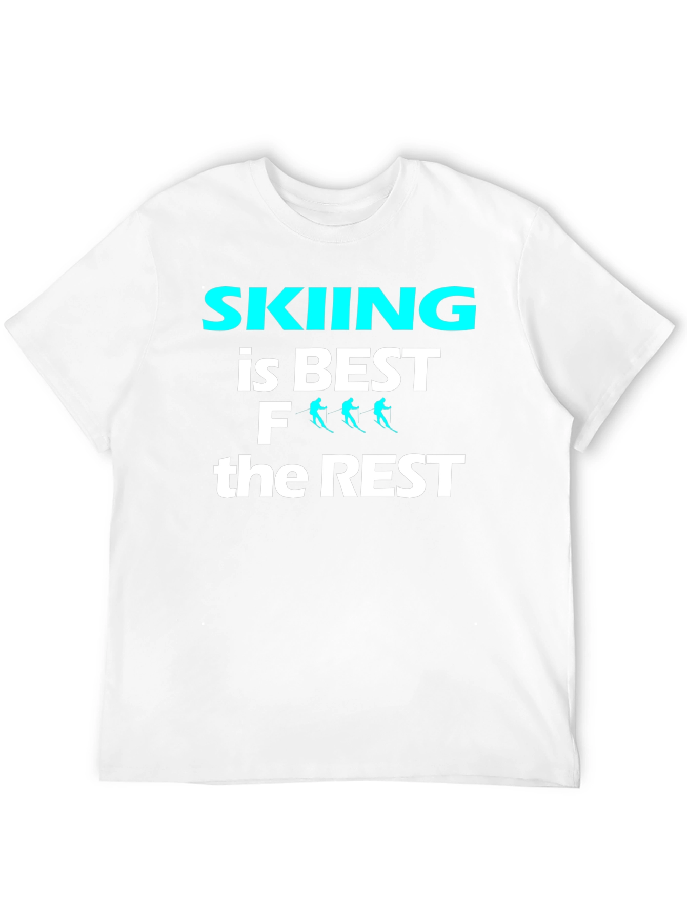 Skiing is Best T-Shirt Ski Lover Gift