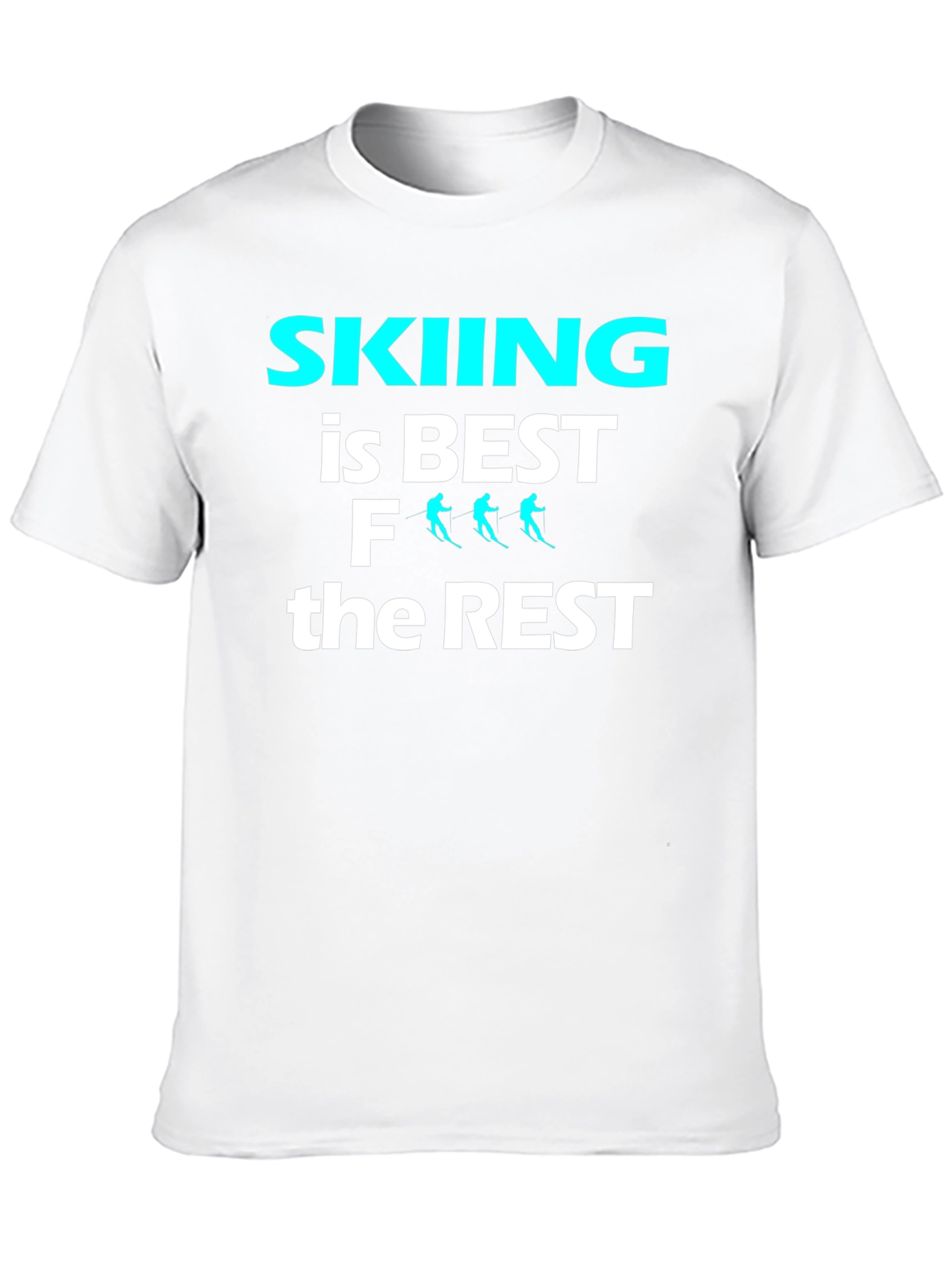 Skiing is Best T-Shirt Ski Lover Gift