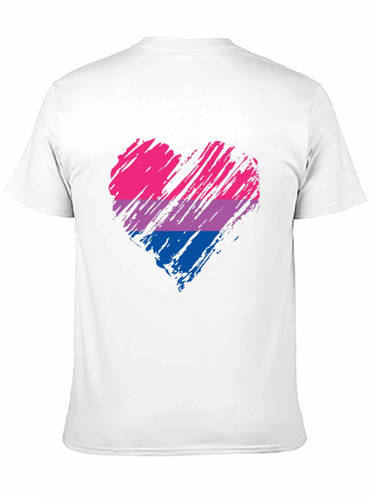 Bisexual Pride Heart T-Shirt