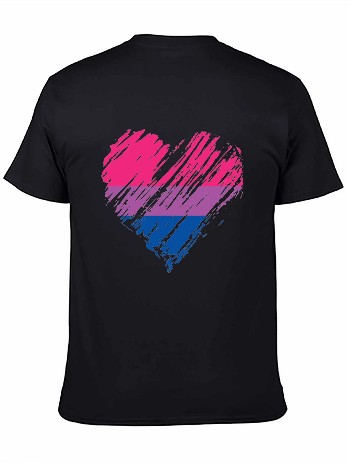 Bisexual Pride Heart T-Shirt