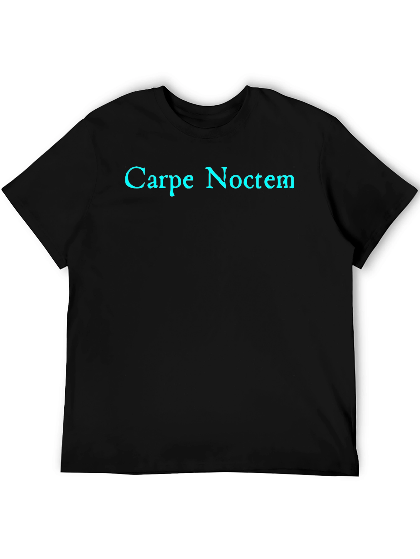 Carpe Noctem Graphic Tee - Black