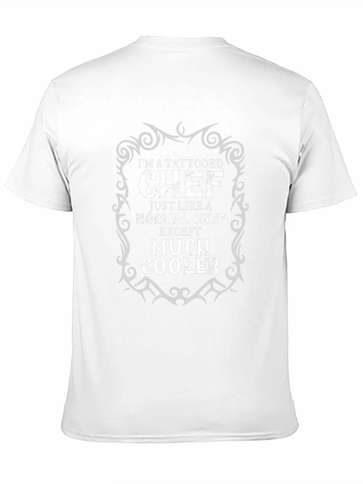 Tattooed Chef Graphic Tee - Cool Cook Shirt