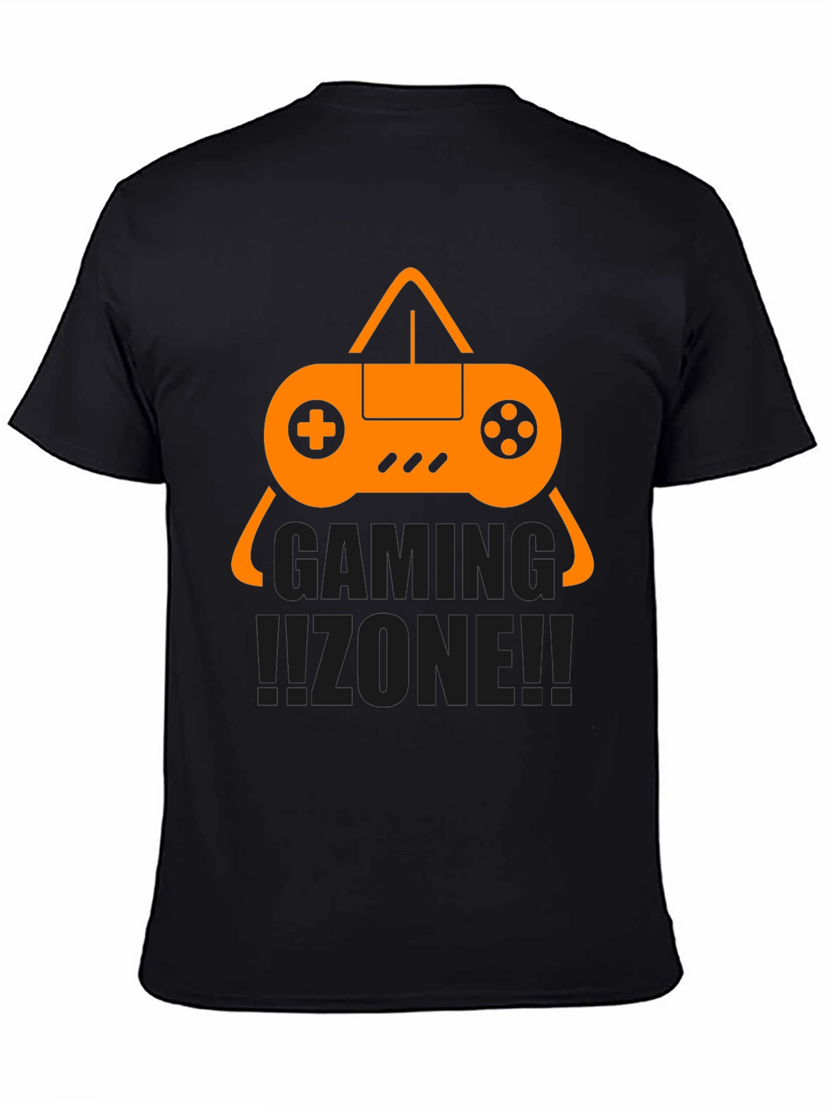 Gaming Zone Black T-Shirt