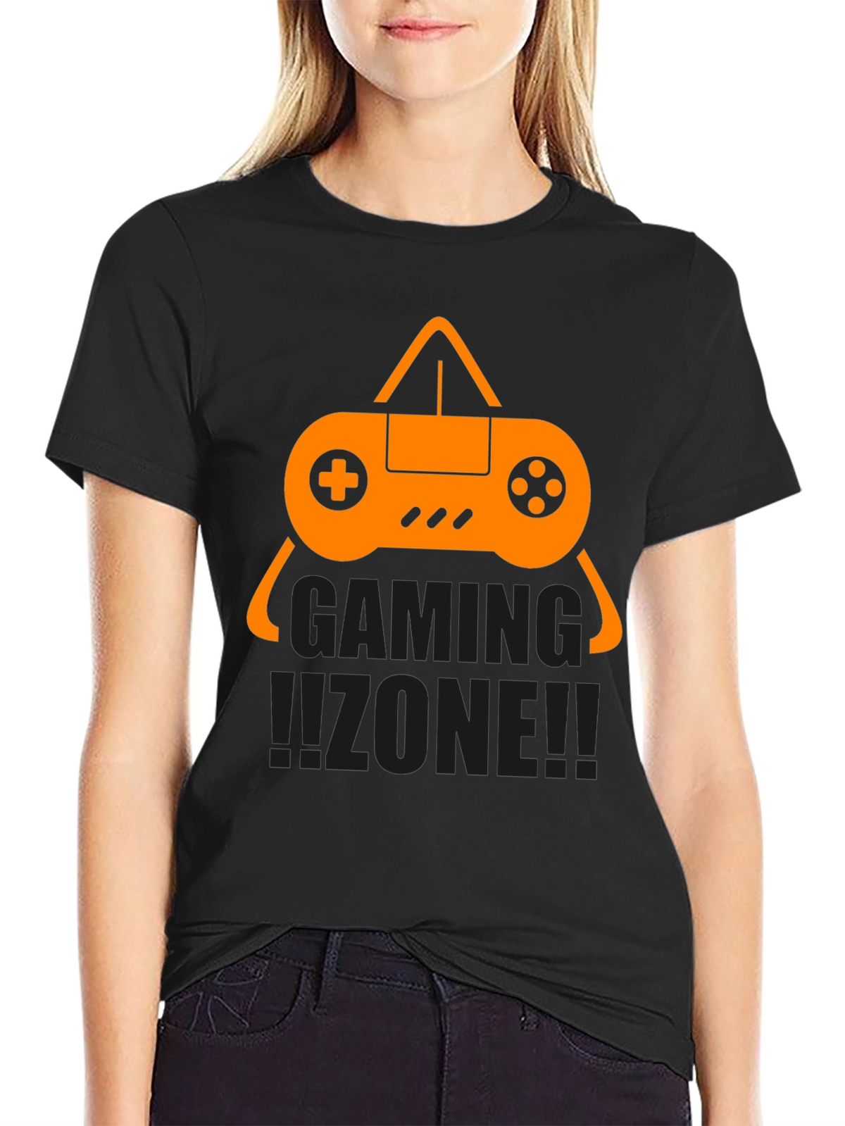 Gaming Zone Black T-Shirt