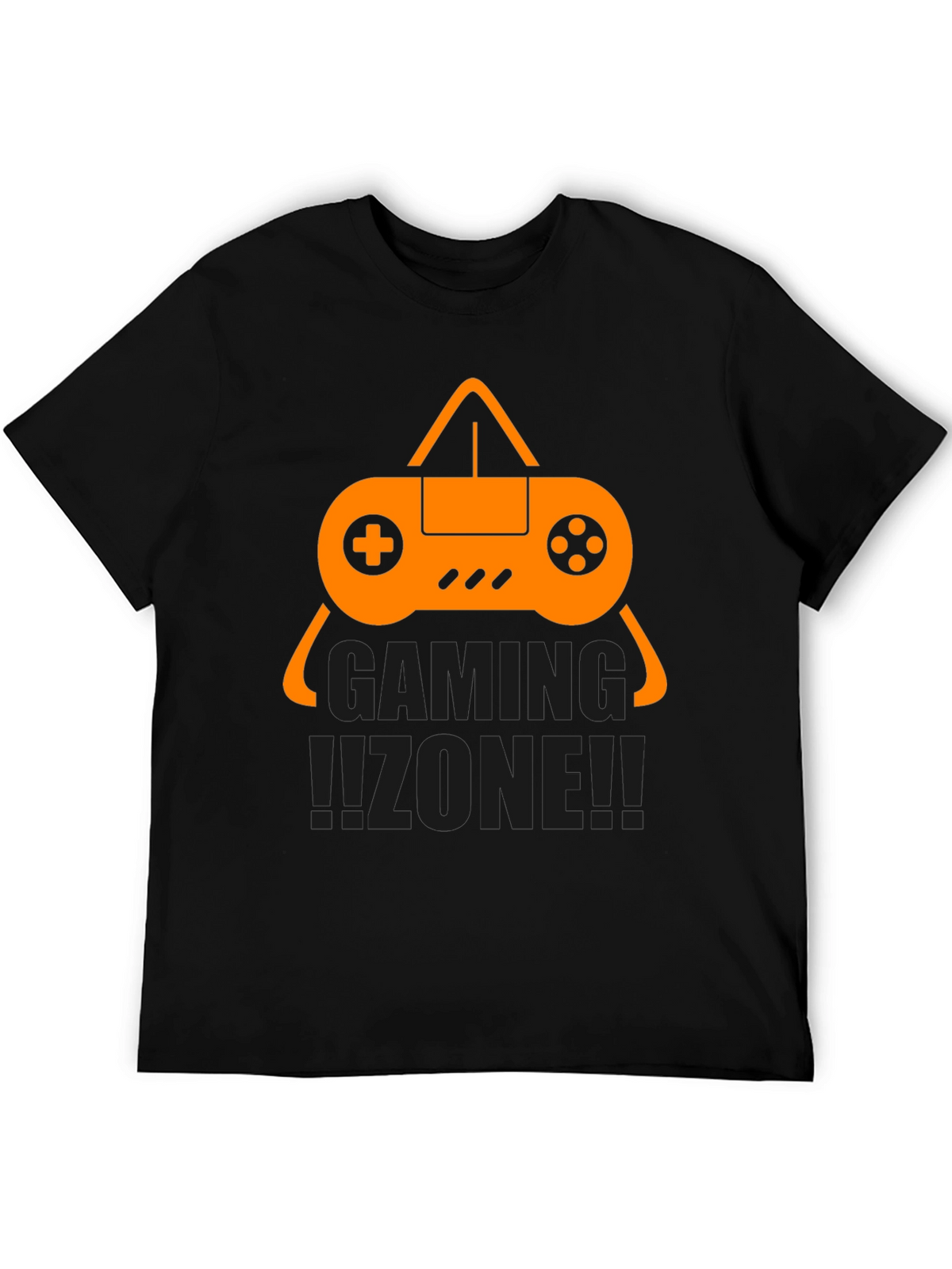 Gaming Zone Black T-Shirt