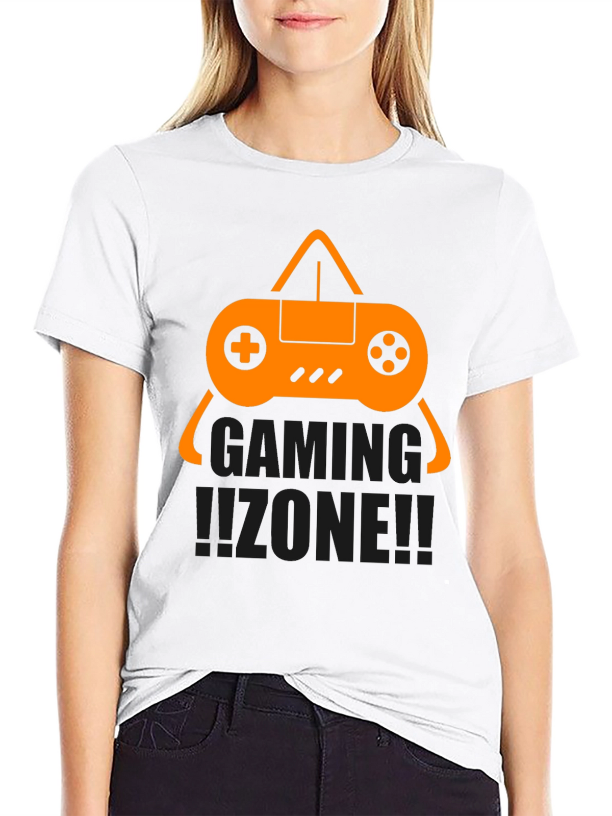Gaming Zone Black T-Shirt