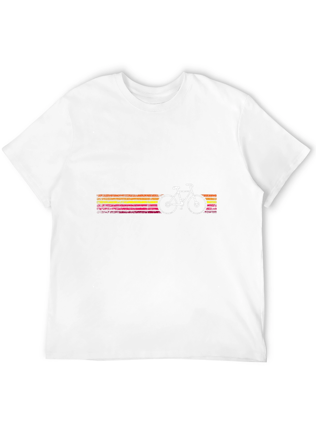 Retro Bike Graphic Tee - Mens Black T-Shirt