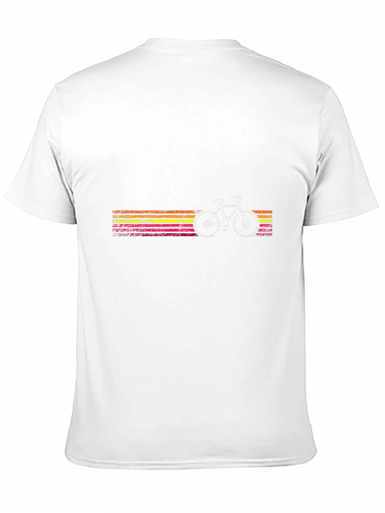 Retro Bike Graphic Tee - Mens Black T-Shirt