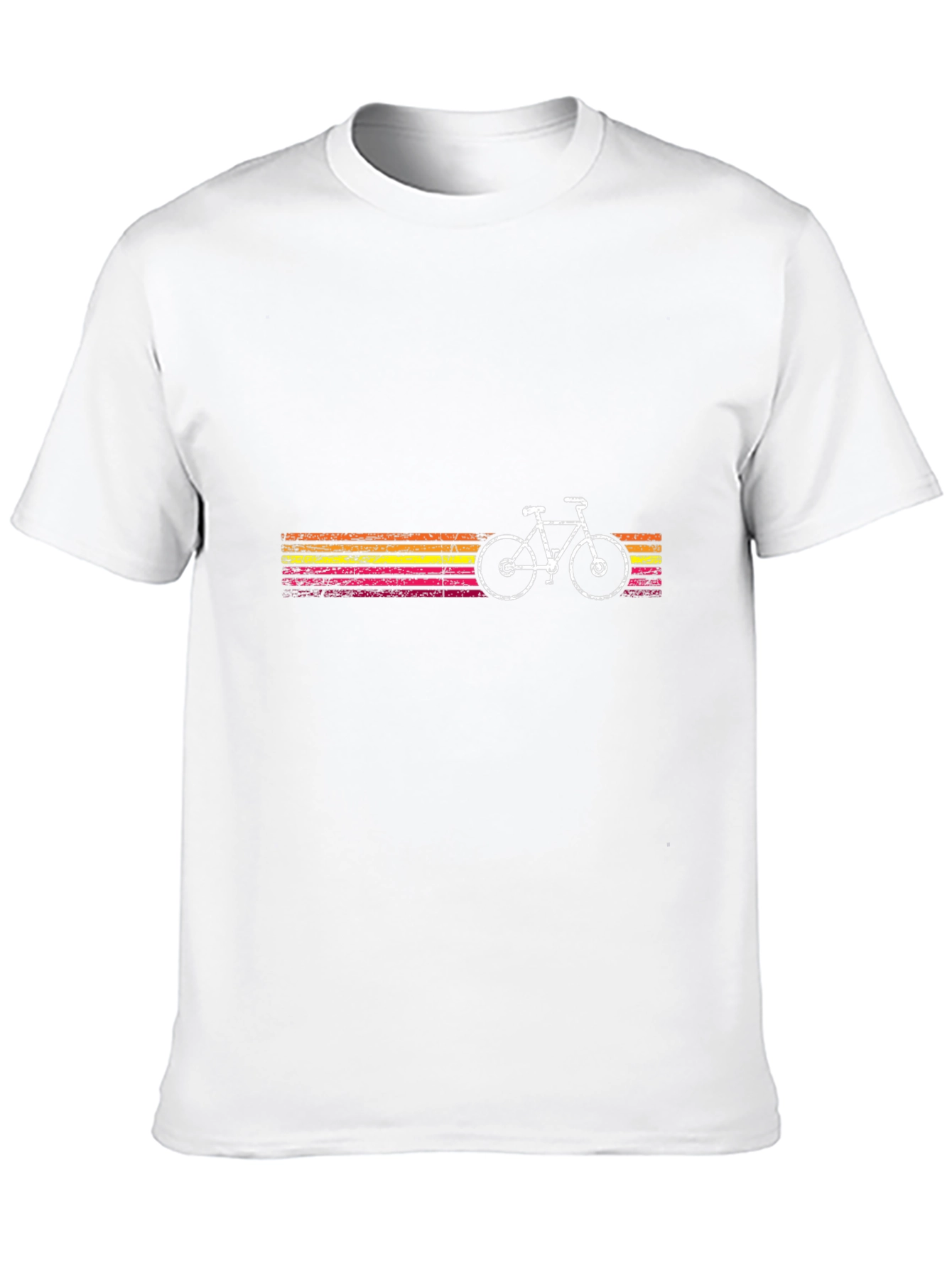 Retro Bike Graphic Tee - Mens Black T-Shirt