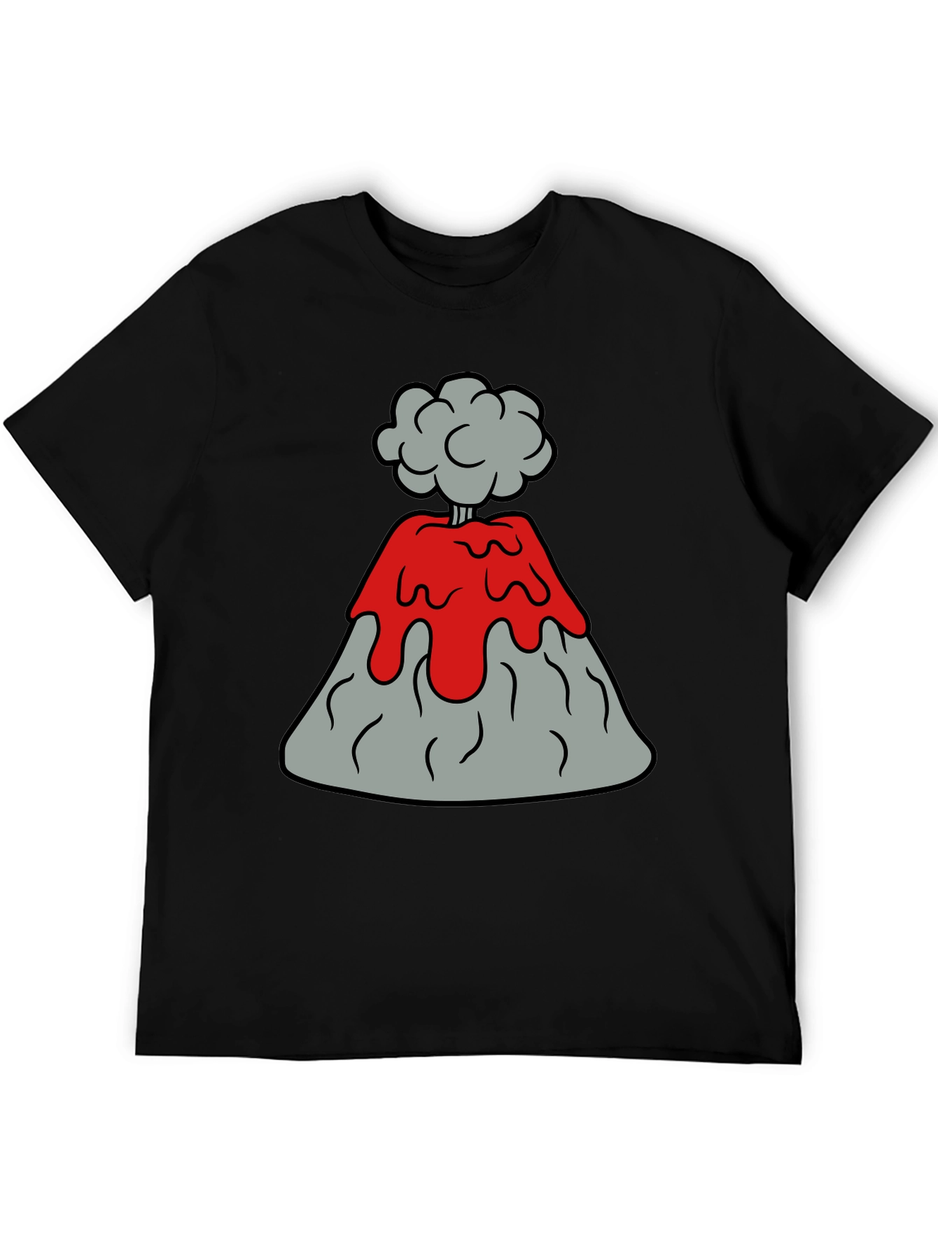 Volcano Explosion Graphic Tee