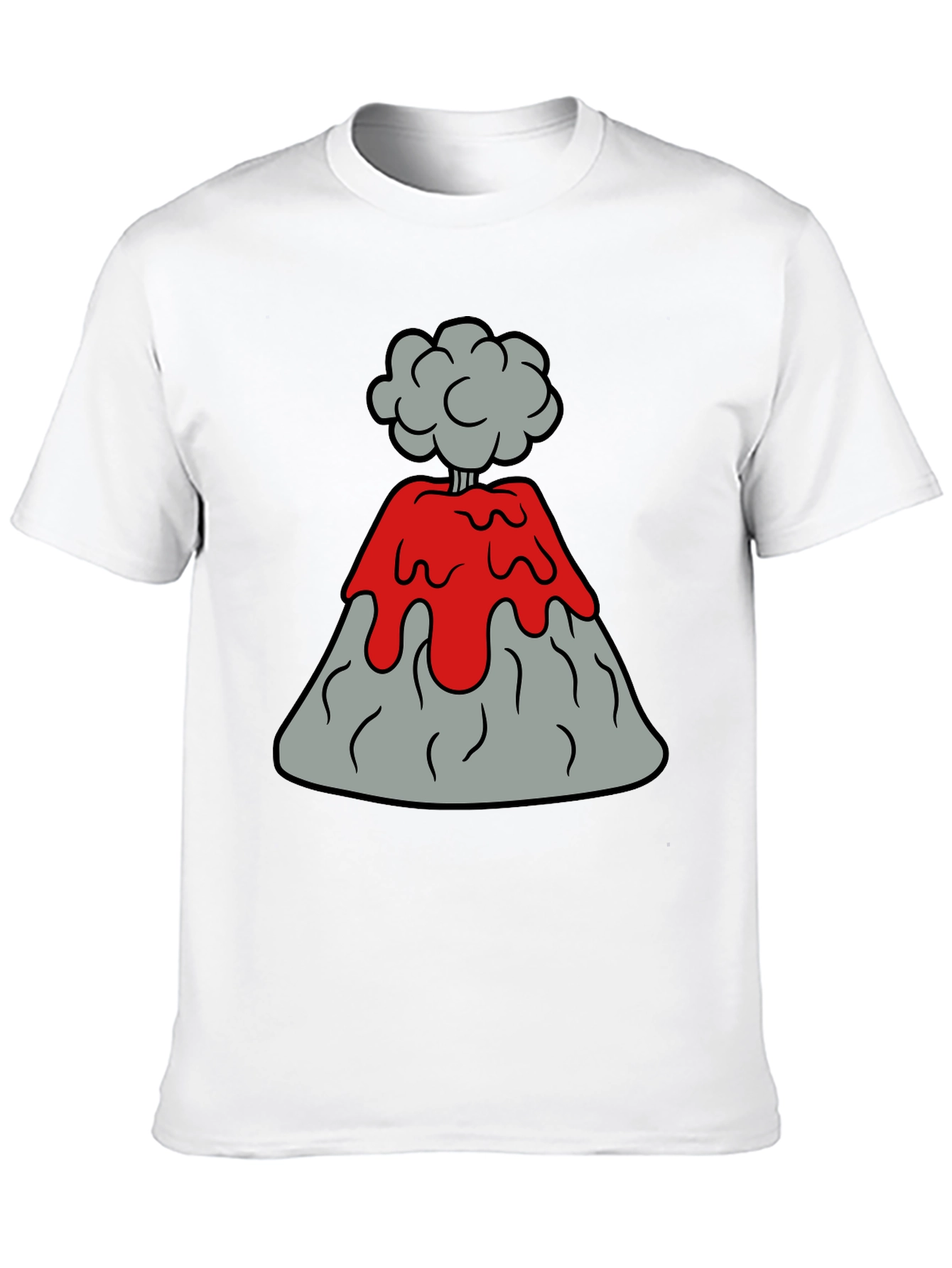 Volcano Explosion Graphic Tee