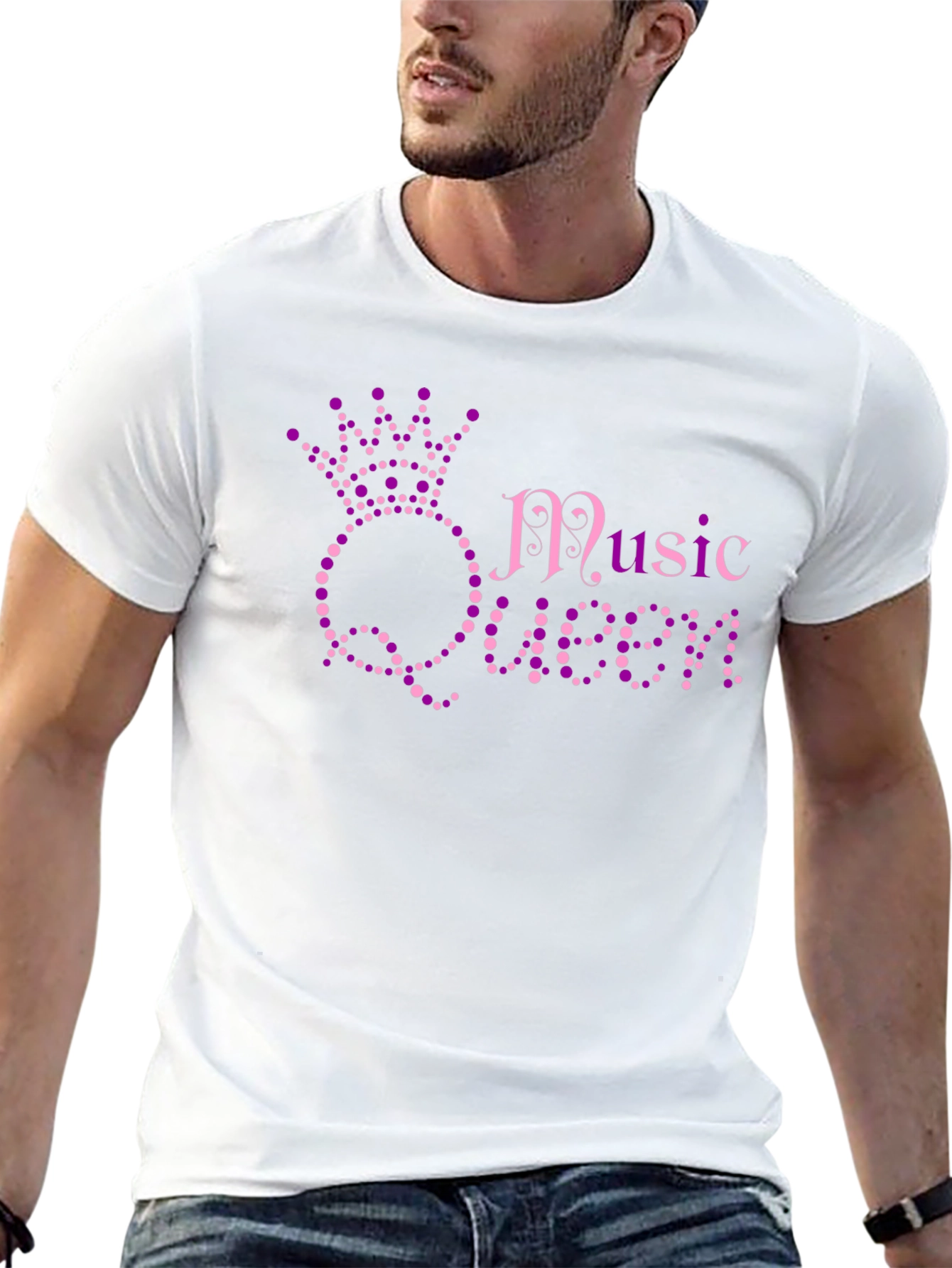 Music Queen T-Shirt - Stylish Graphic Tee