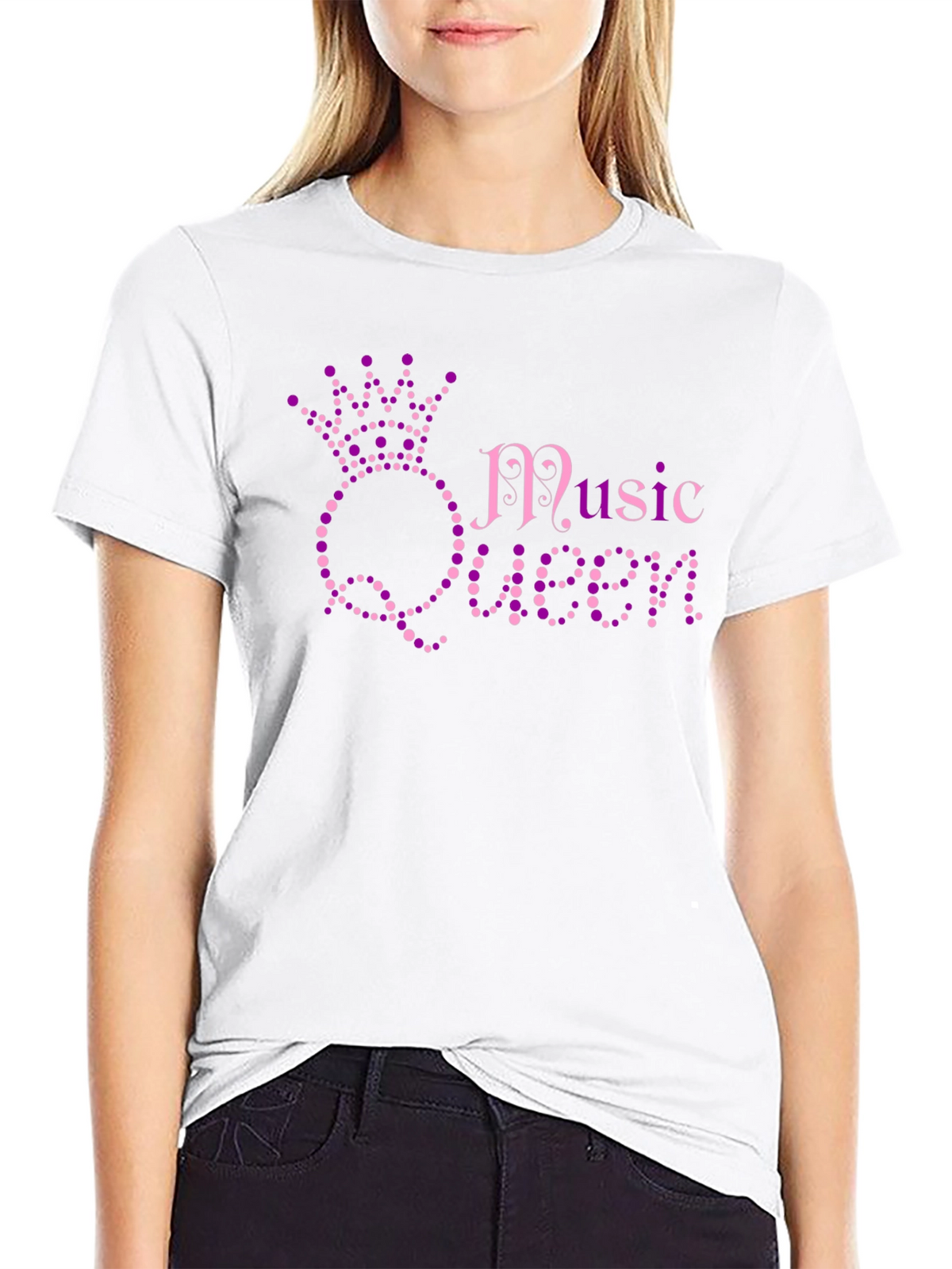 Music Queen T-Shirt - Stylish Graphic Tee
