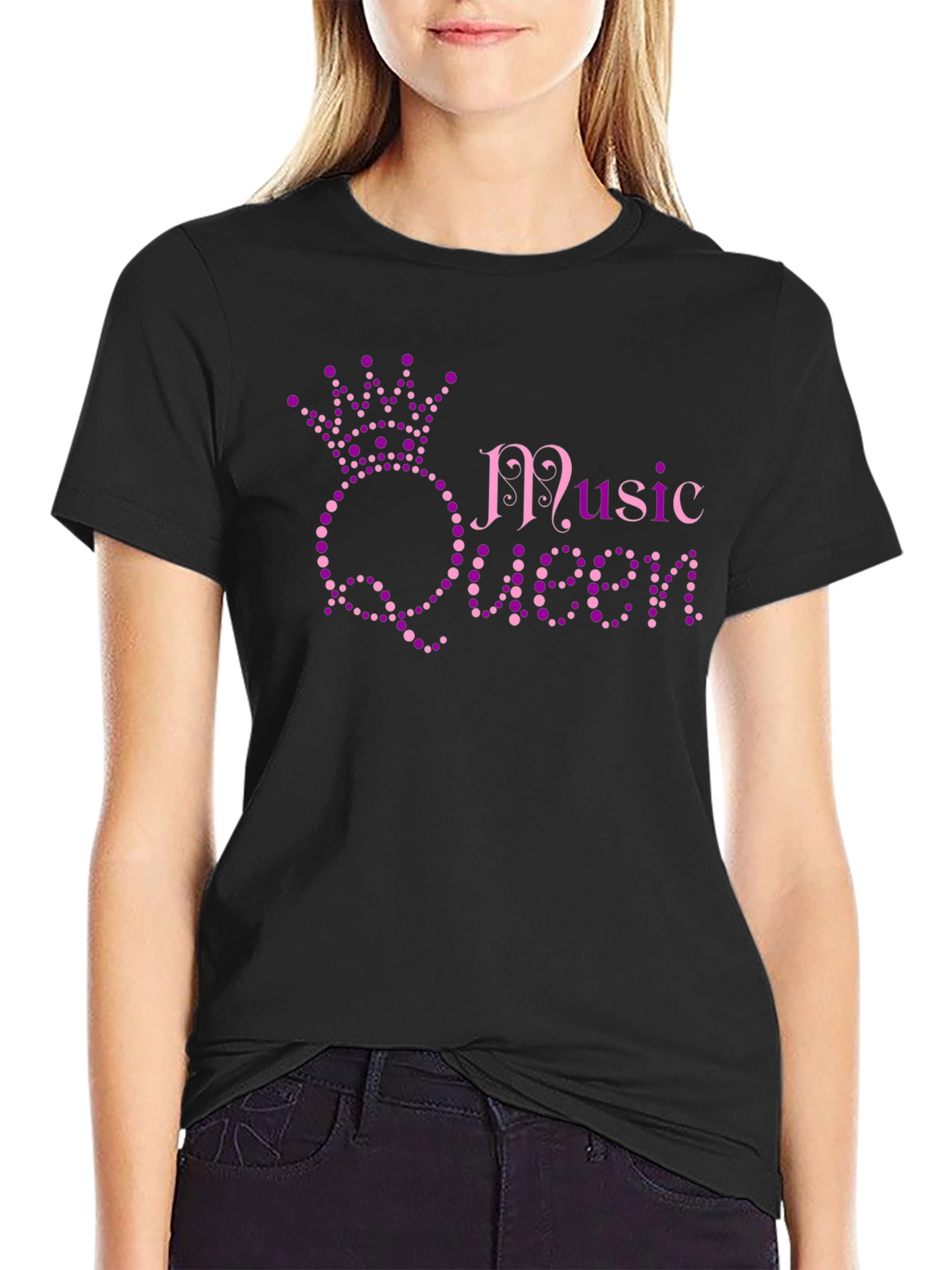 Music Queen T-Shirt - Stylish Graphic Tee