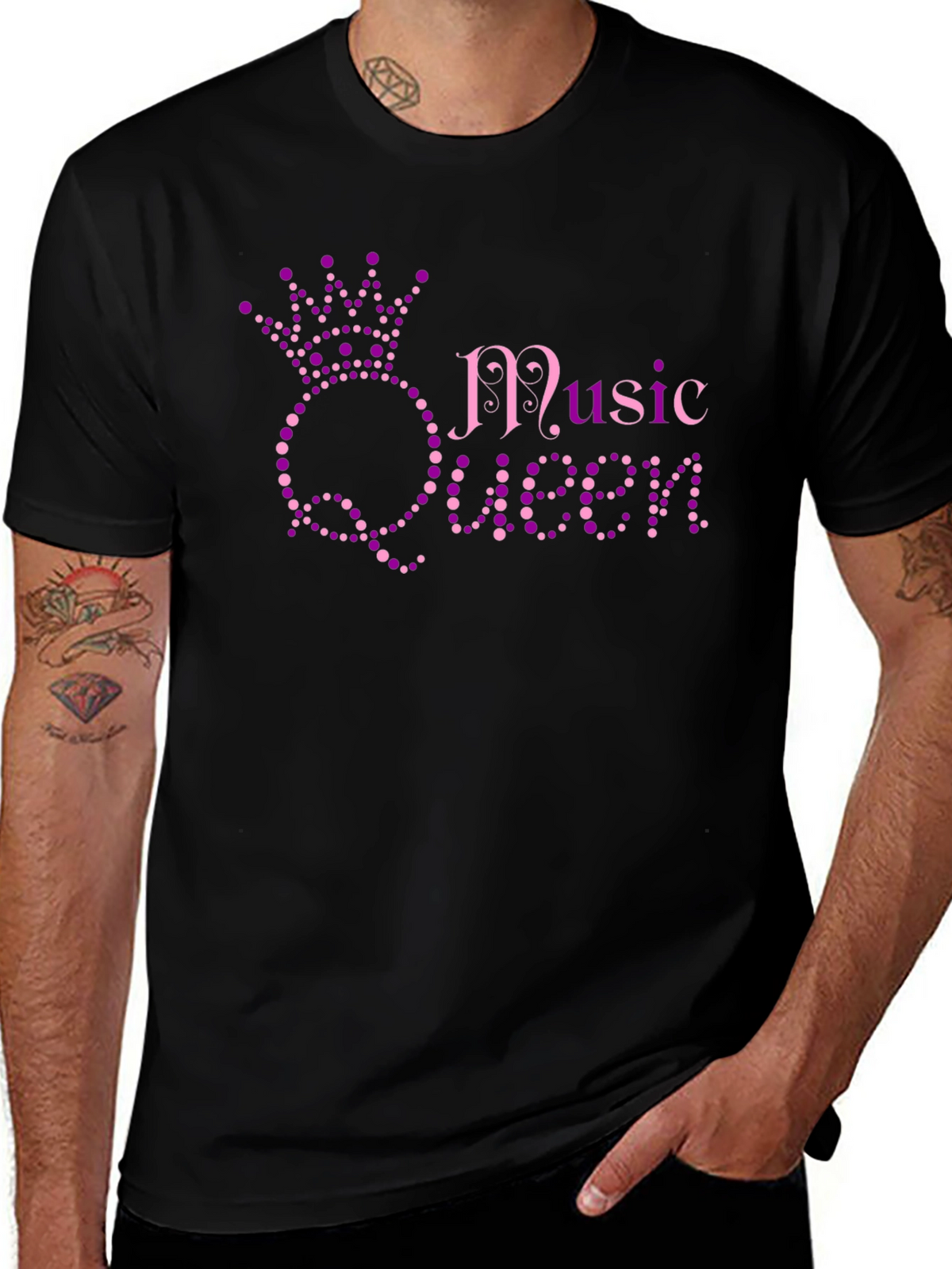 Music Queen T-Shirt - Stylish Graphic Tee
