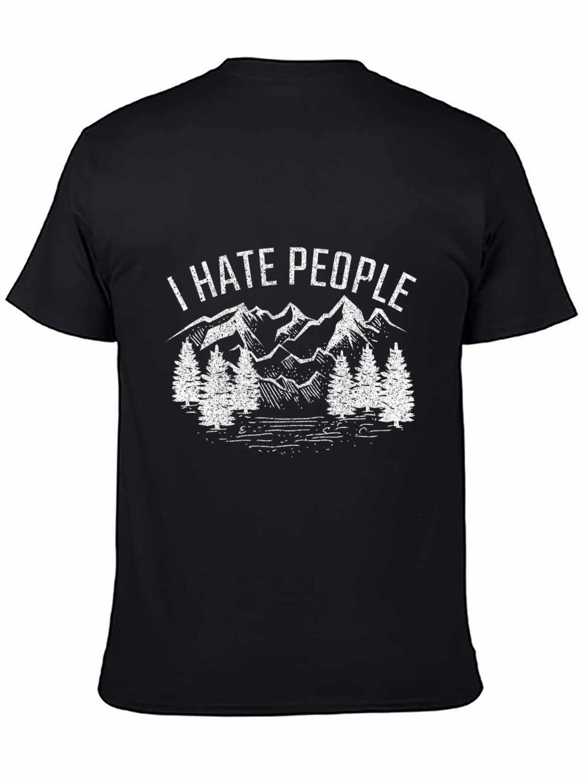 I Hate People T-Shirt - Mountain Design