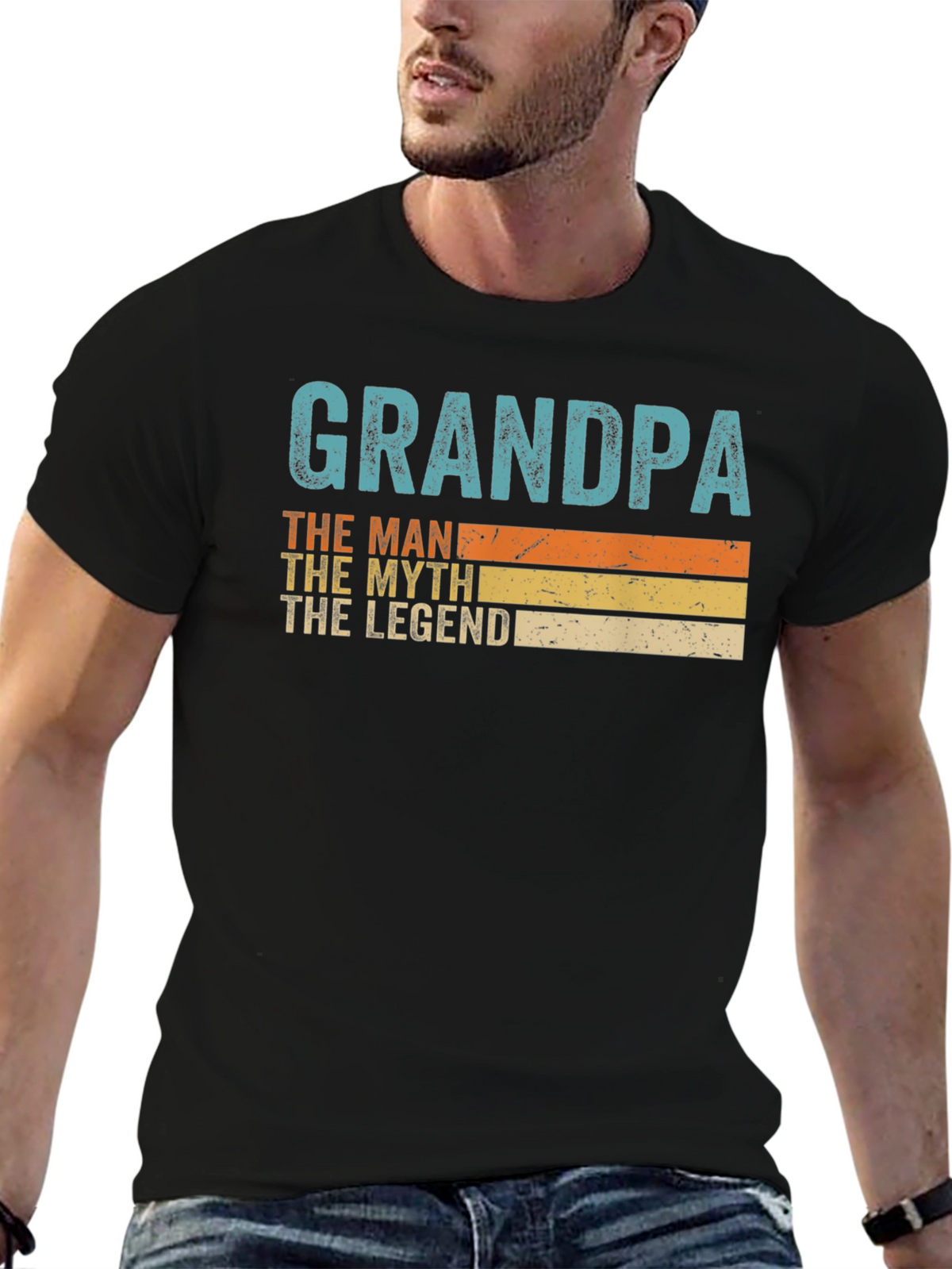 Grandpa: The Man The Myth The Legend - T-Shirt