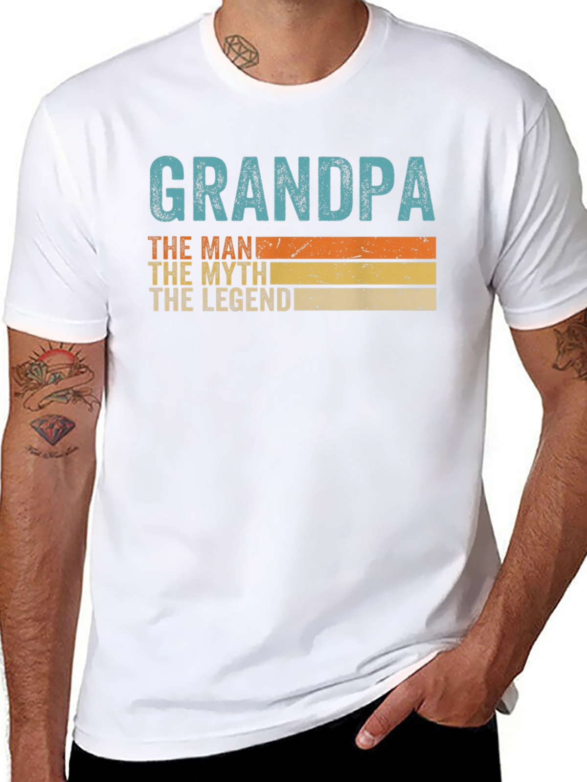 Grandpa: The Man The Myth The Legend - T-Shirt