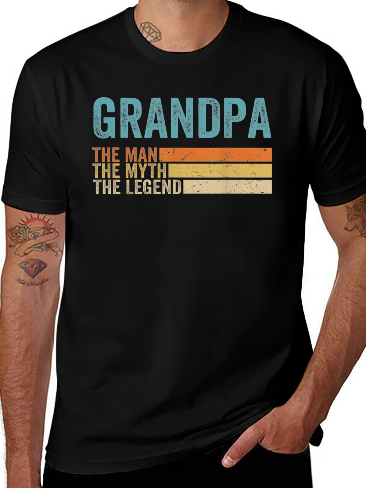 Grandpa: The Man The Myth The Legend - T-Shirt