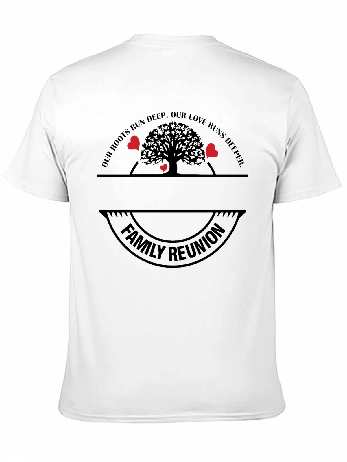 Family Reunion T-Shirt Roots Run Deep Design
