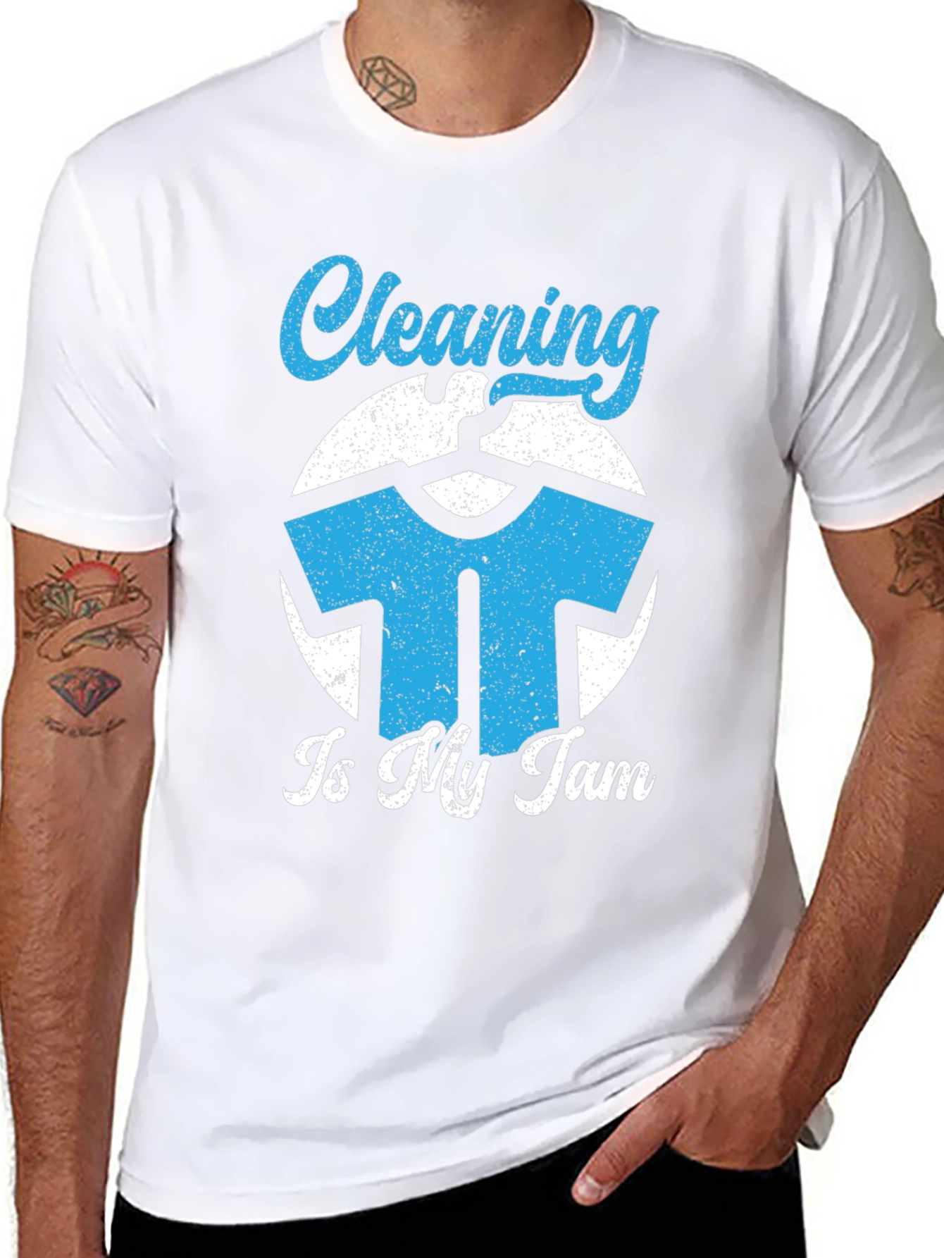 Cleaning Is My Jam Graphic Tee