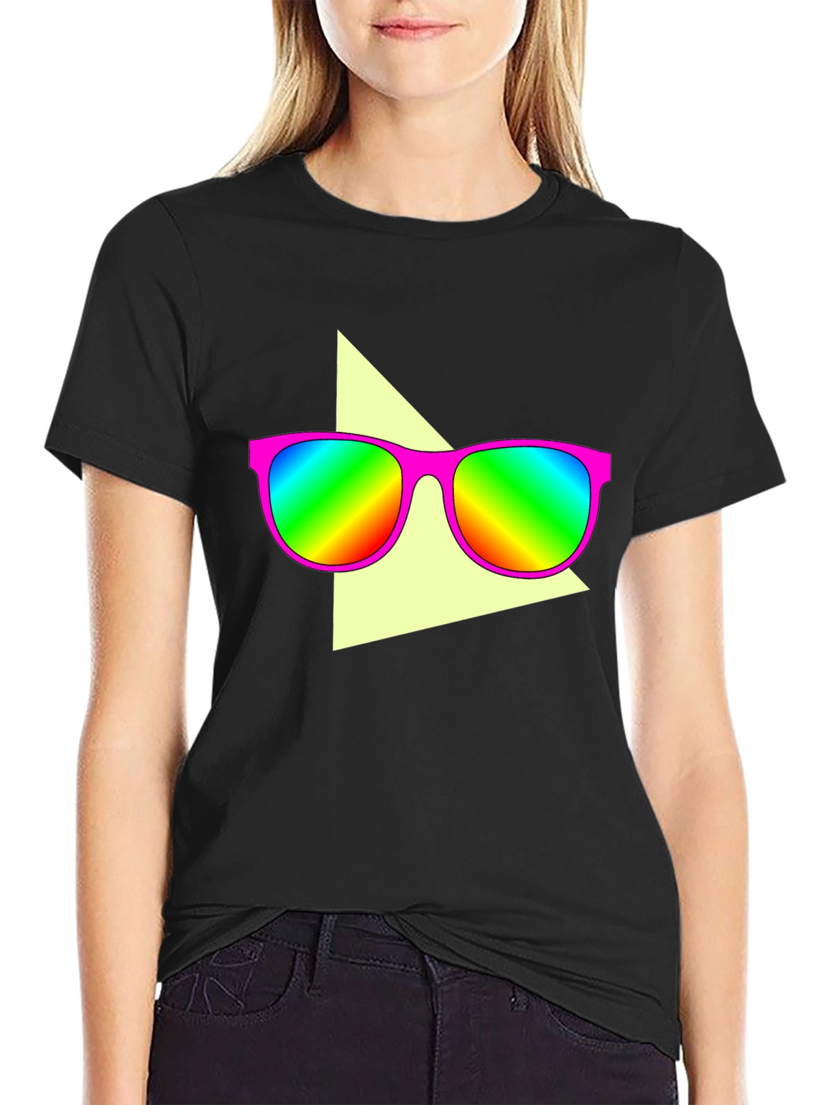 Retro Rainbow Sunglasses Tee