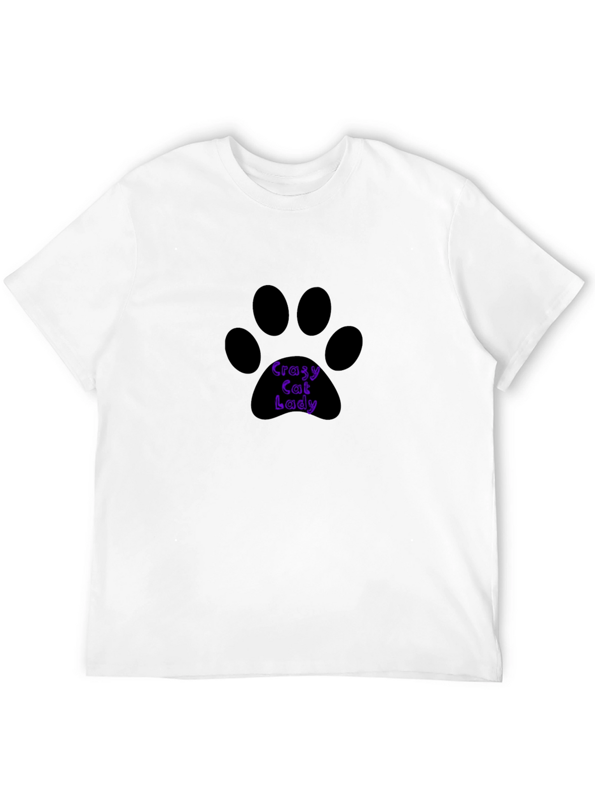 Crazy Cat Lady T-Shirt - Black