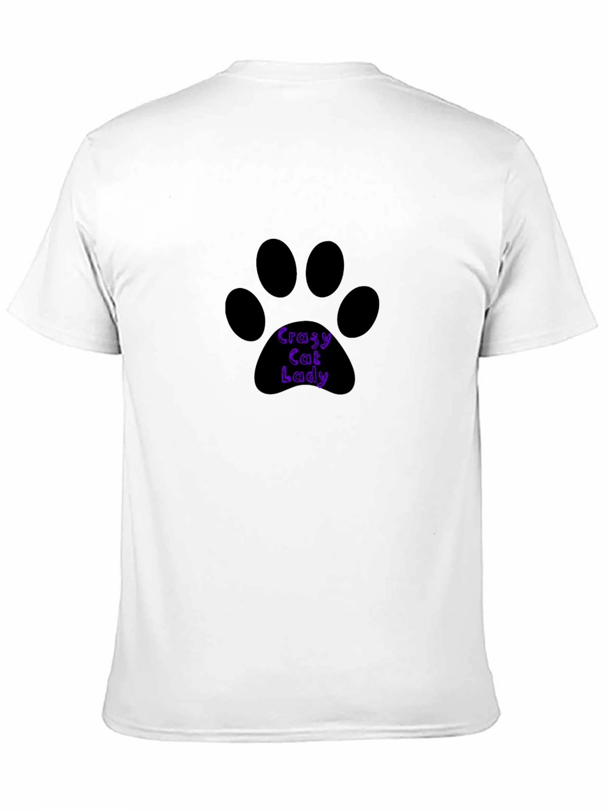 Crazy Cat Lady T-Shirt - Black