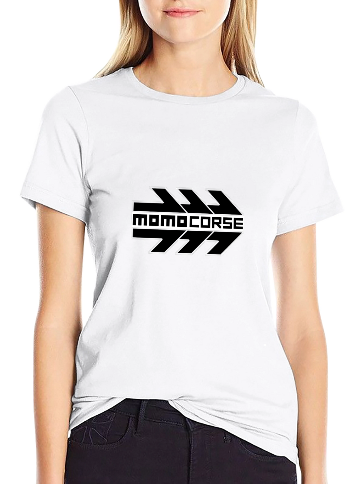 MOMO Corse Graphic T-Shirt - Black