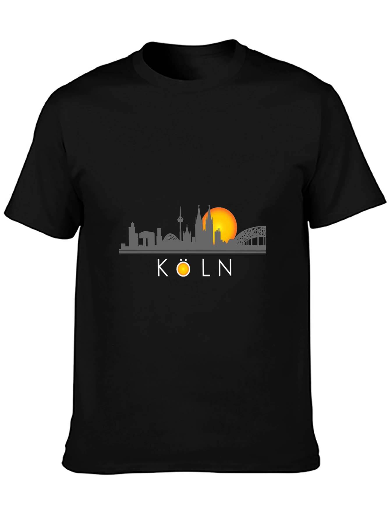 Cologne Skyline T-Shirt - City Silhouette Tee