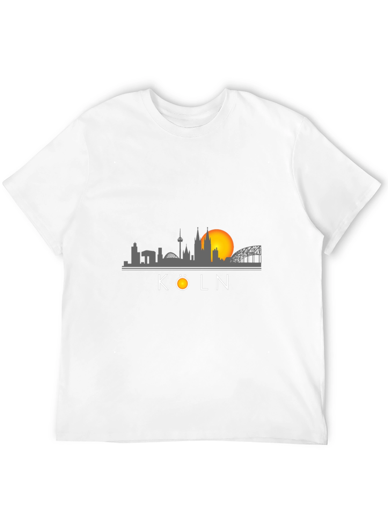 Cologne Skyline T-Shirt - City Silhouette Tee