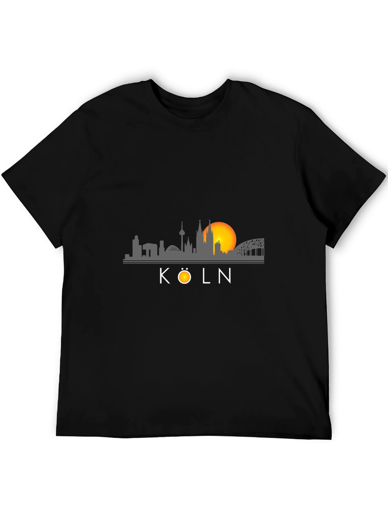 Cologne Skyline T-Shirt - City Silhouette Tee