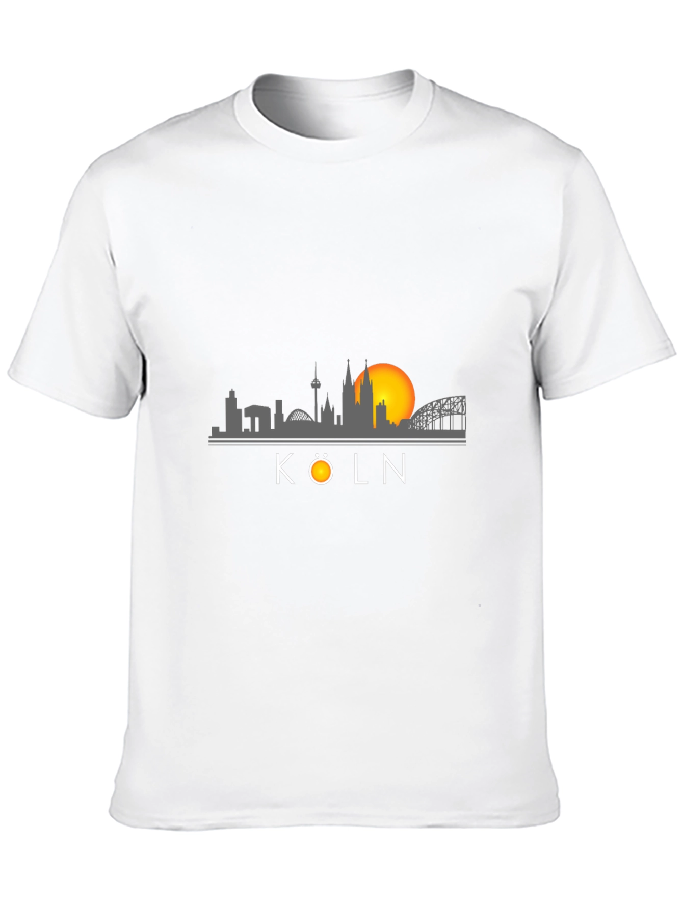 Cologne Skyline T-Shirt - City Silhouette Tee