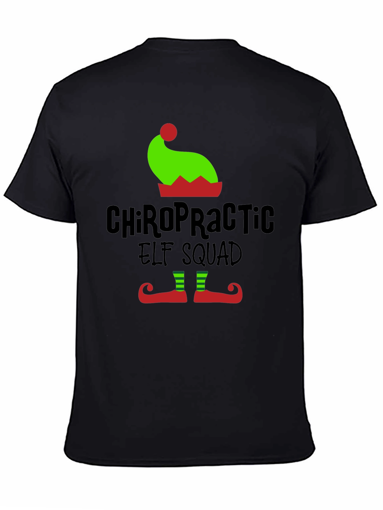 Chiropractic Elf Squad T-Shirt