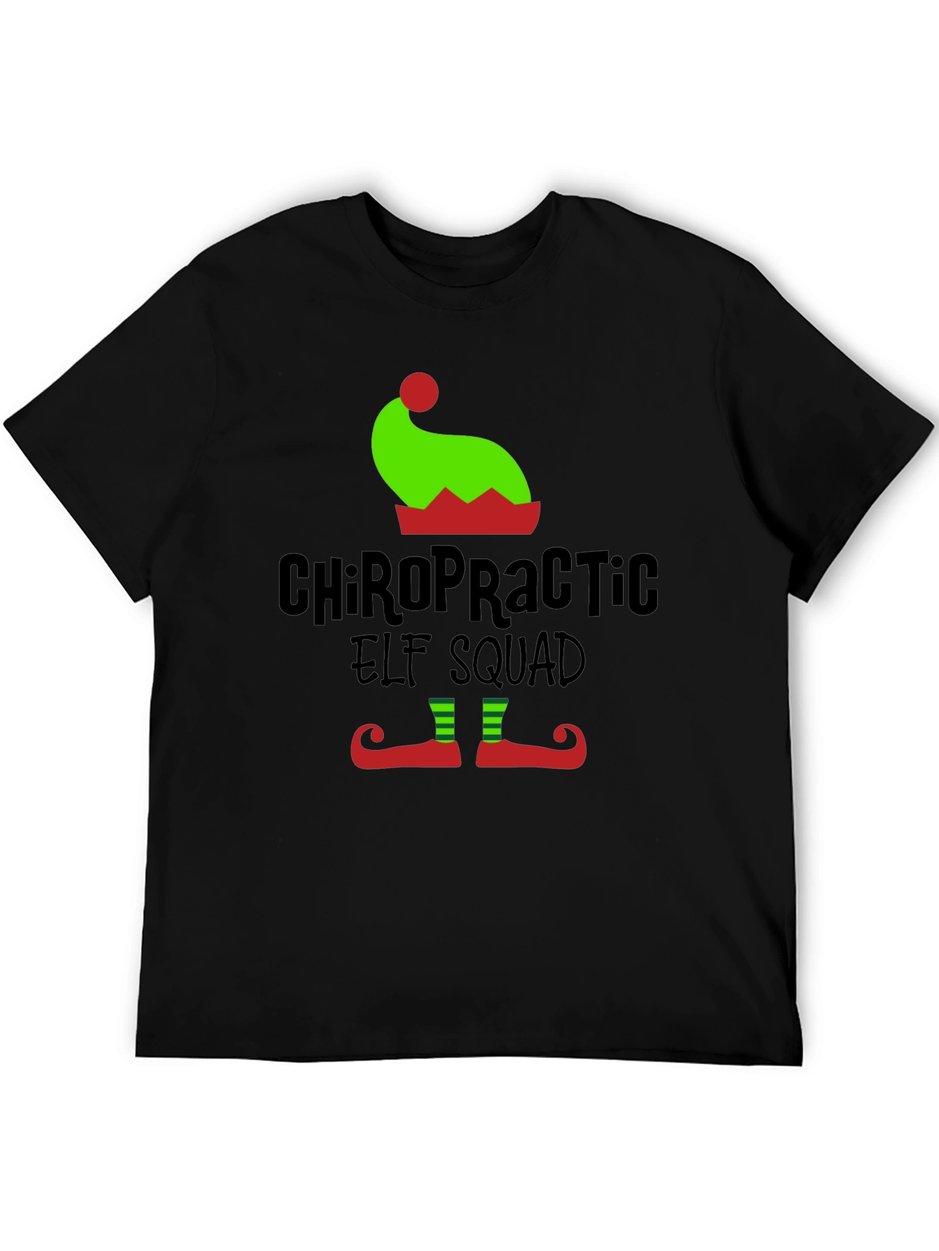 Chiropractic Elf Squad T-Shirt