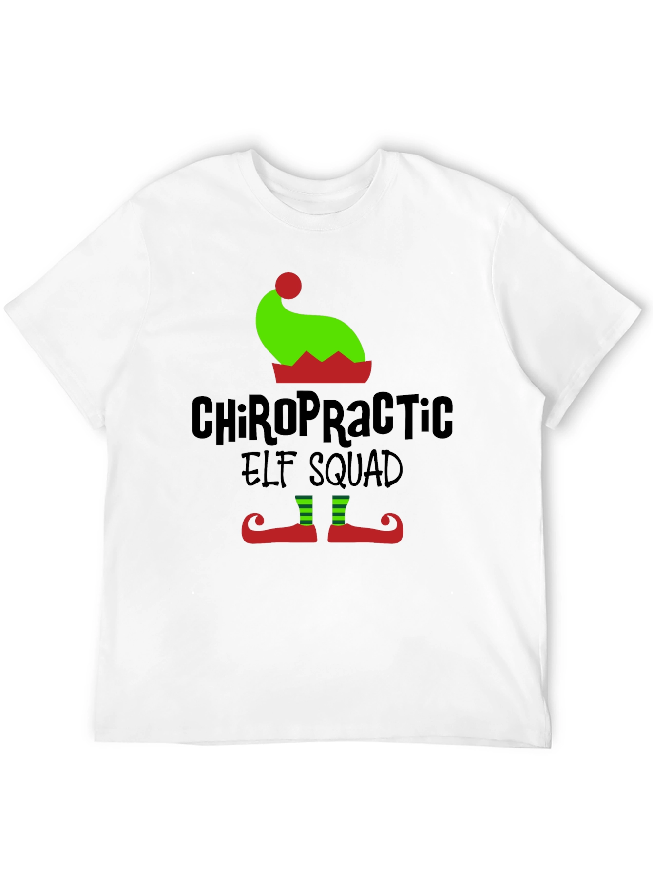 Chiropractic Elf Squad T-Shirt